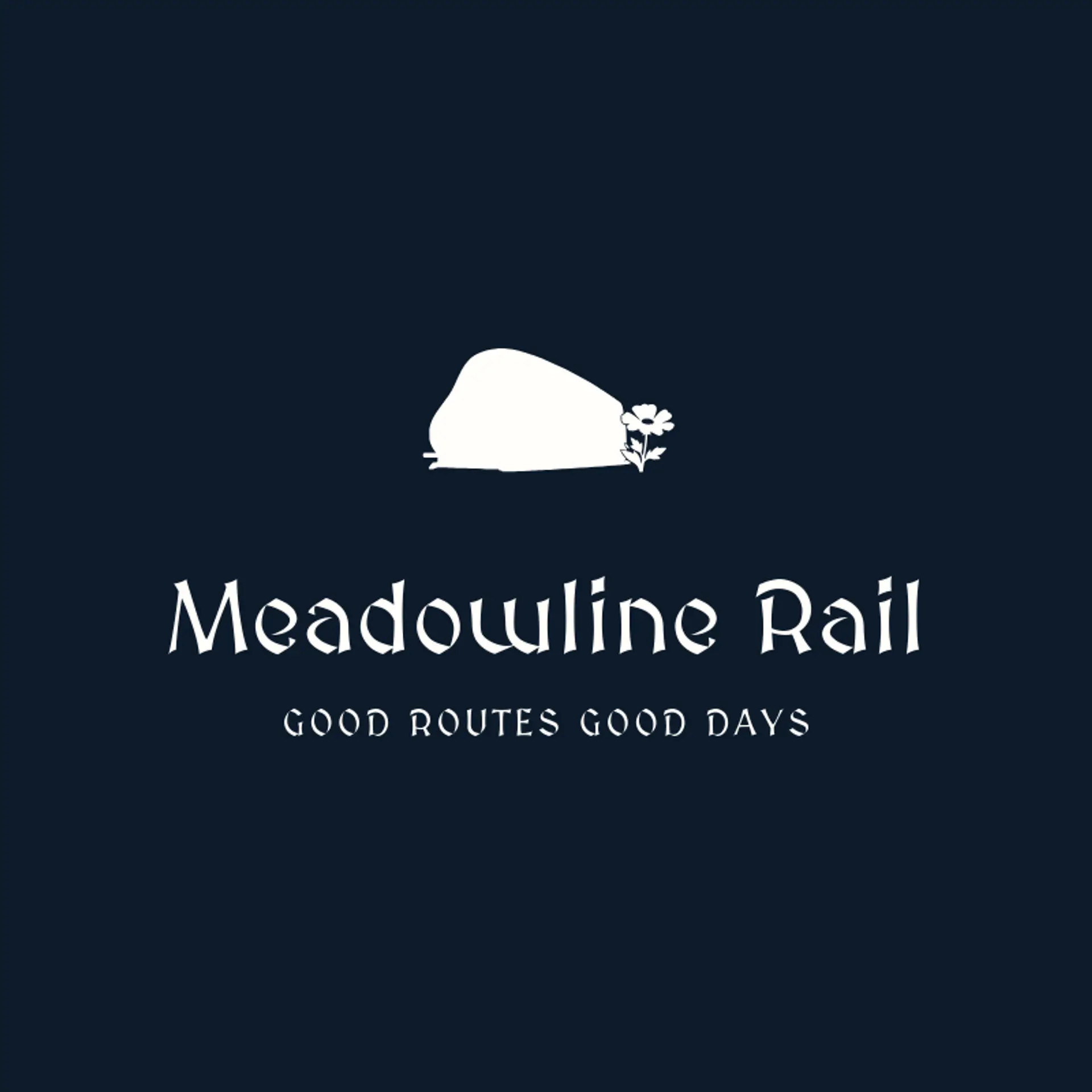Meadowline Rail logo for train