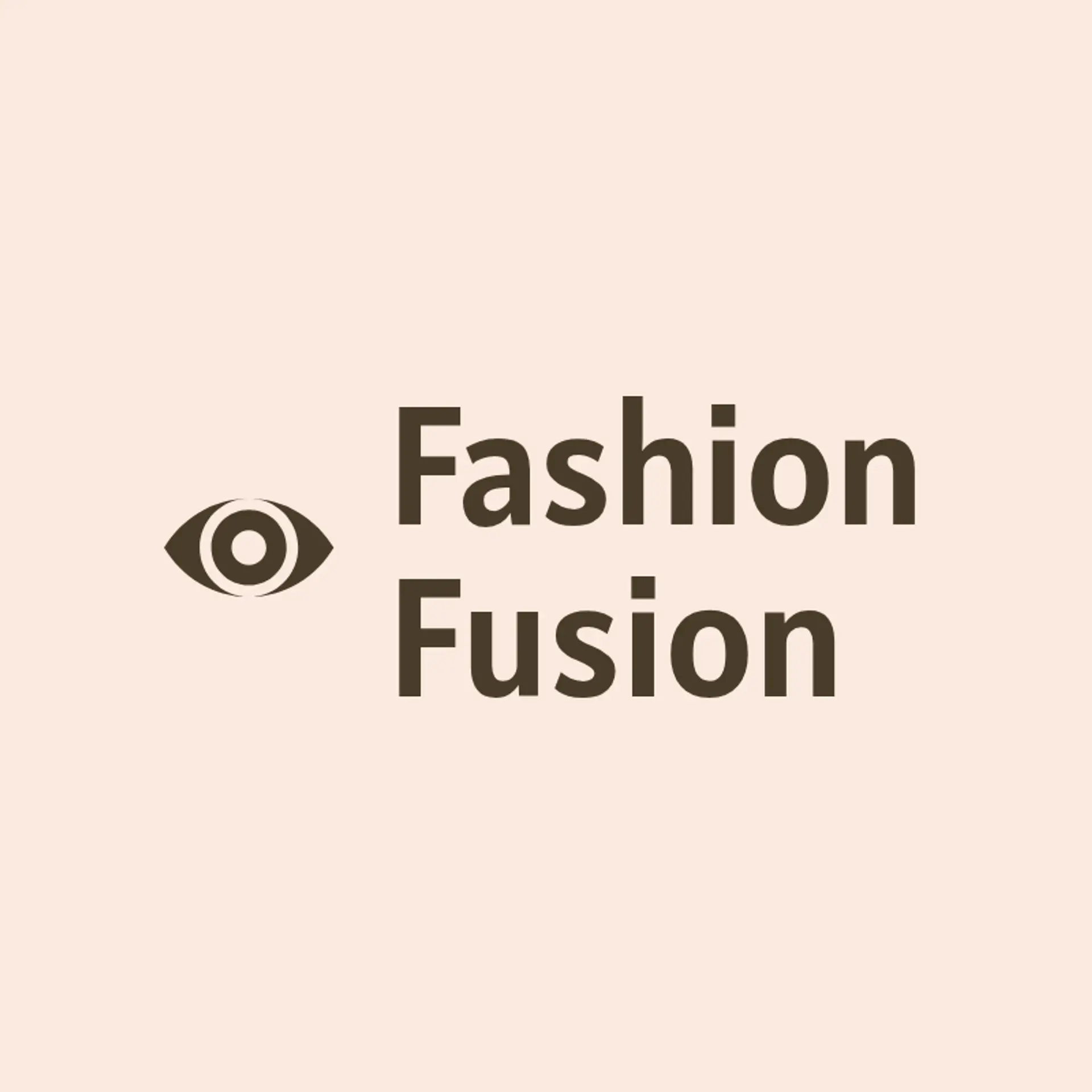 Fashion Fusion logo for fashion show