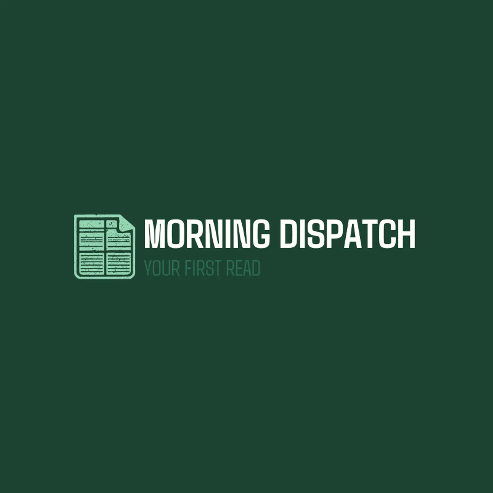 Morning Dispatch logo for news