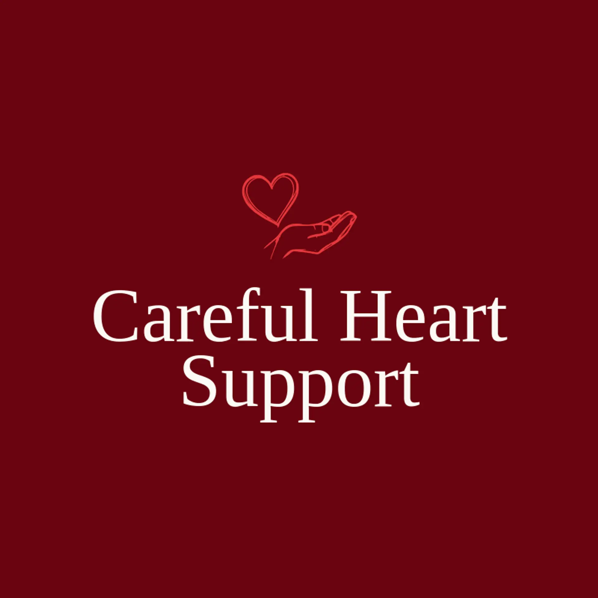 Careful Heart Support logo for home care