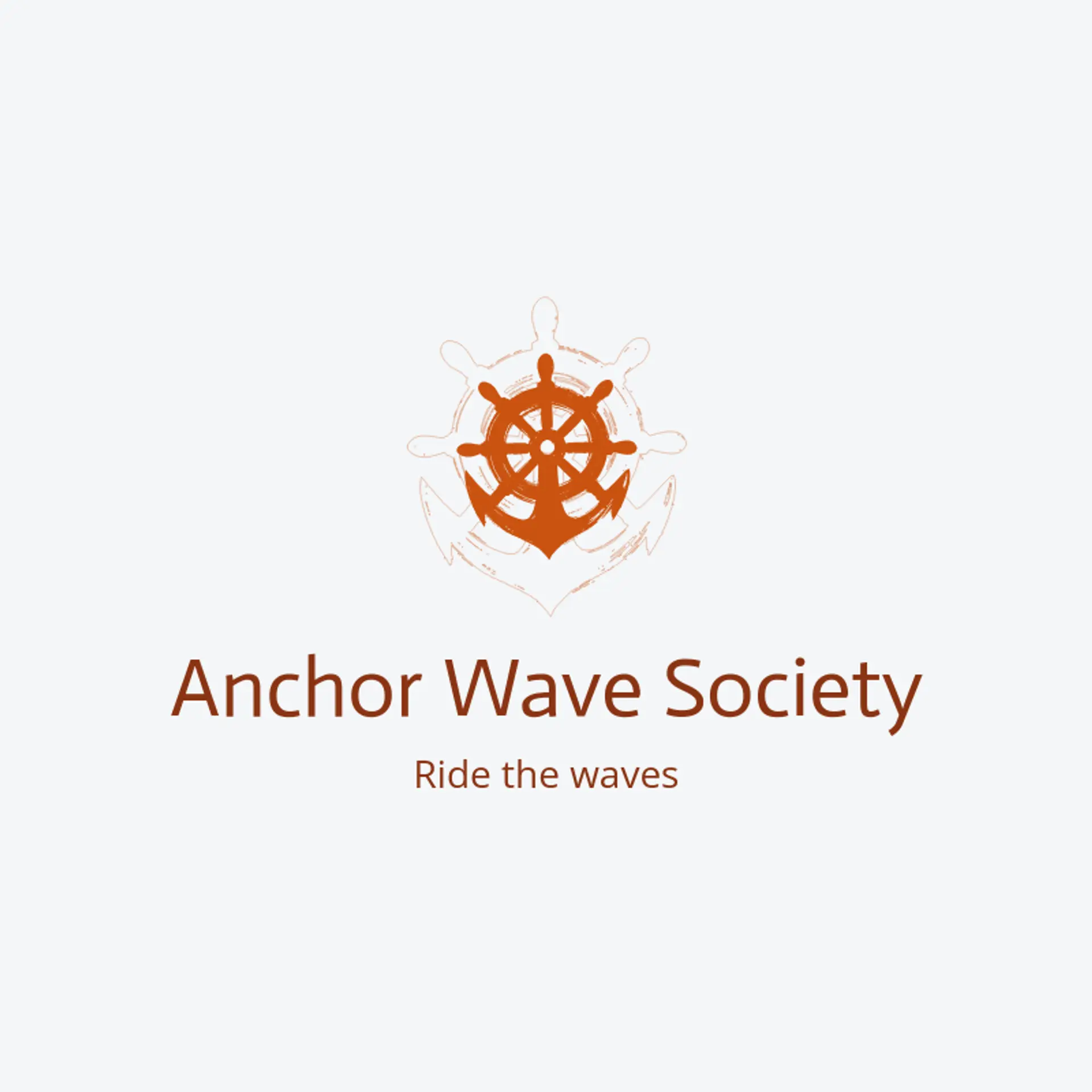 Anchor Wave Society logo for anchor