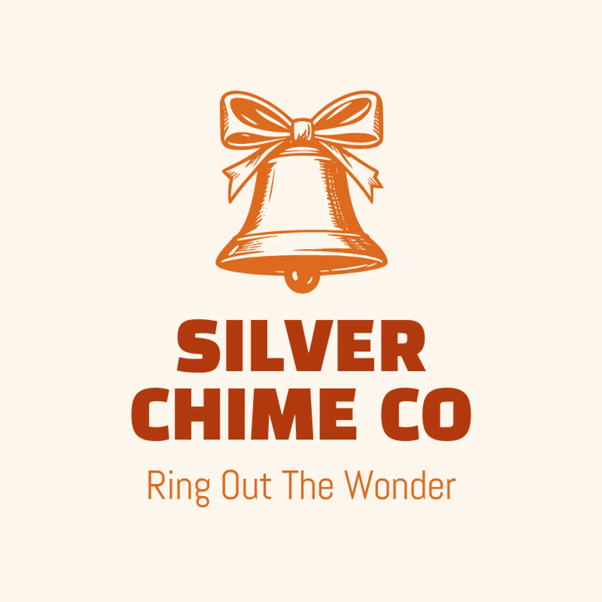 Silver Chime Co logo for christmas