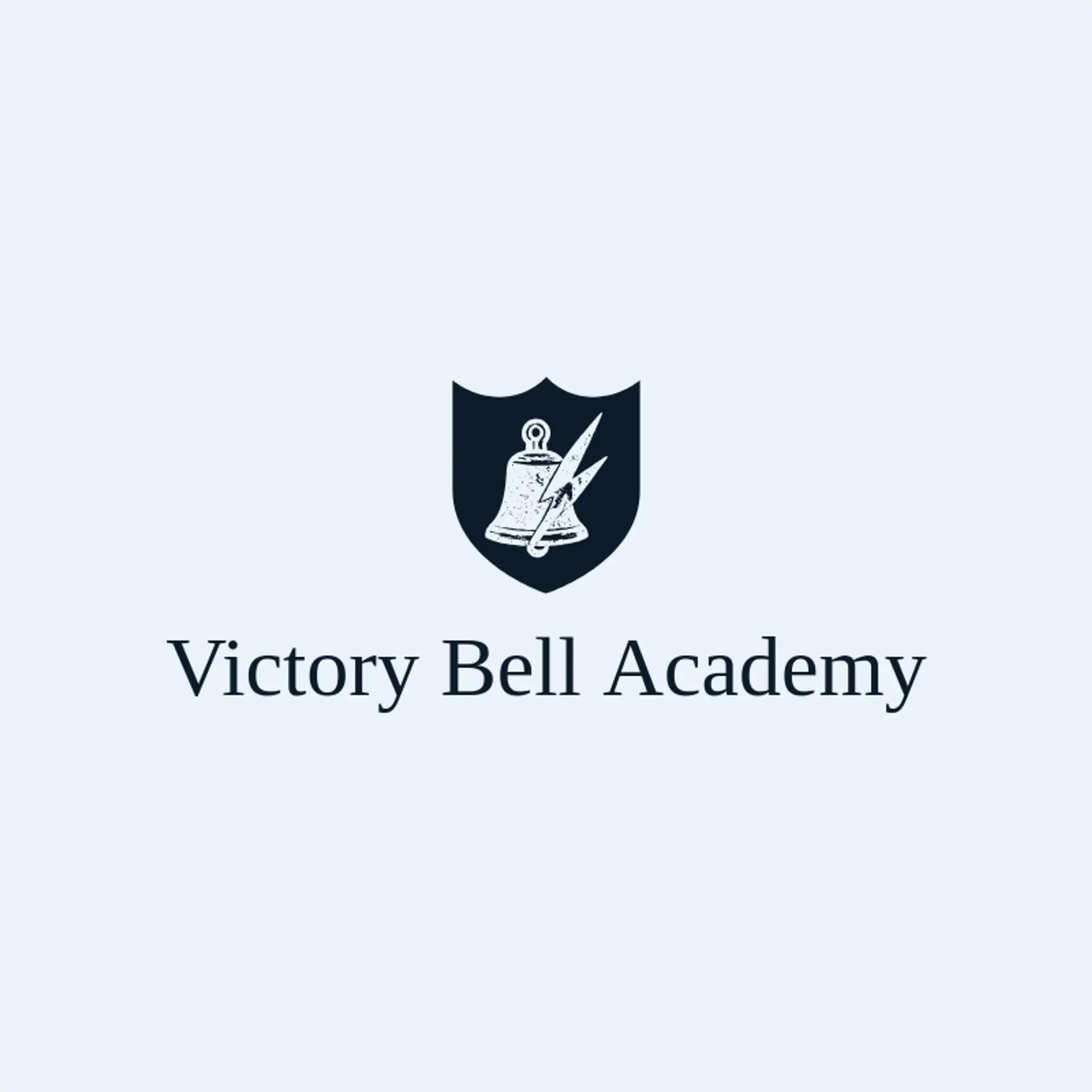 Victory Bell Academy logo for pro wrestling