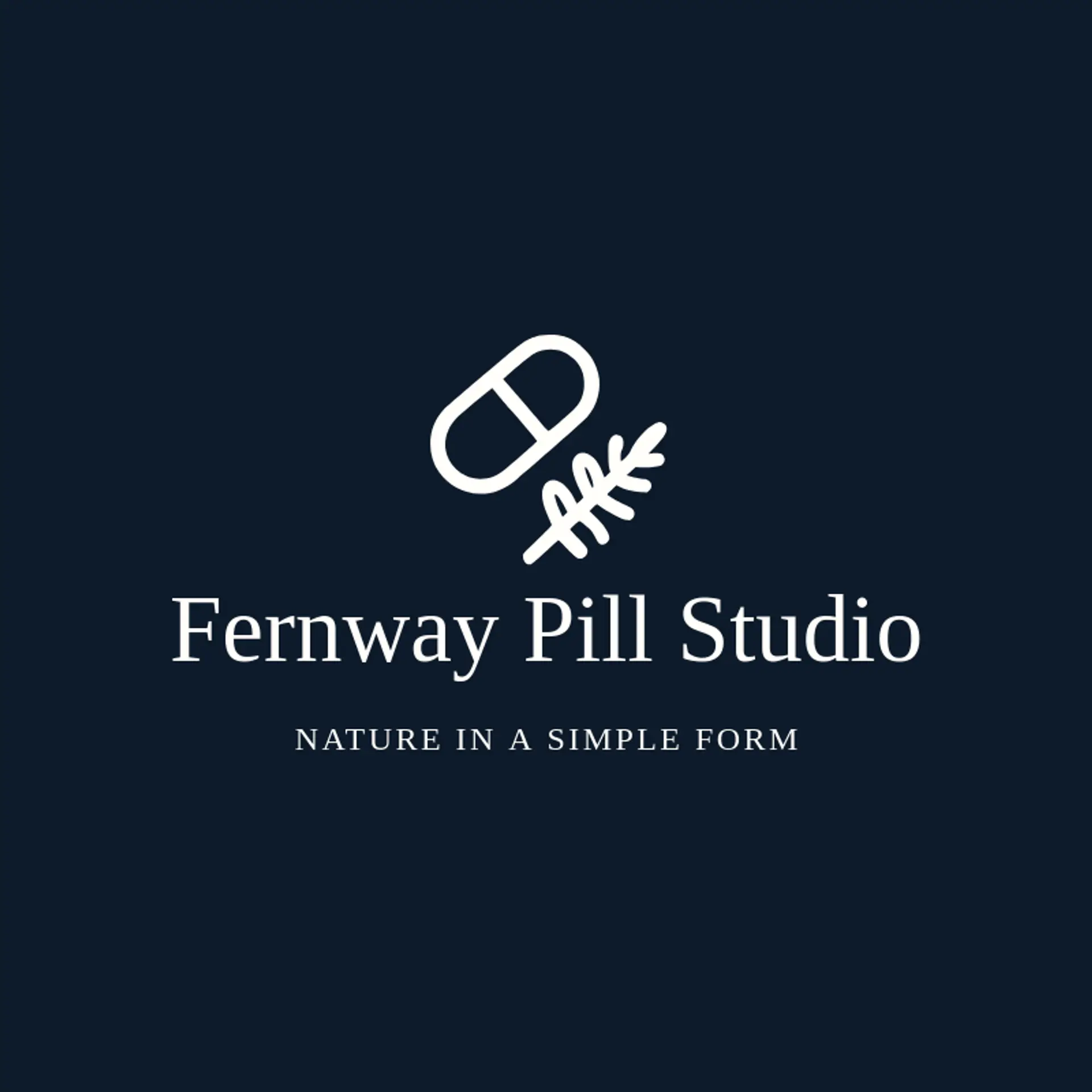 Fernway Pill Studio logo for pill