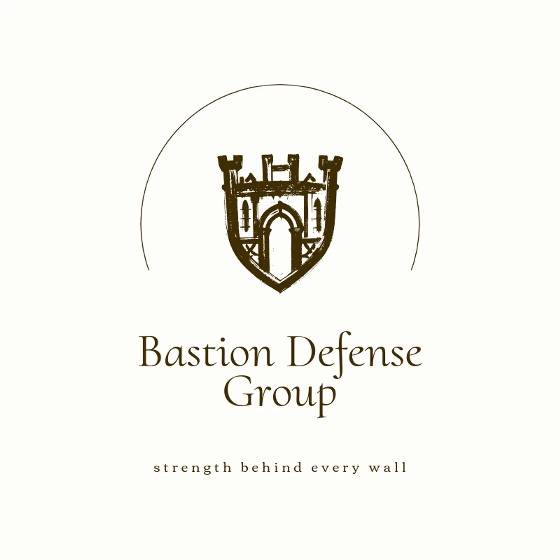 Bastion Defense Group logo for shield