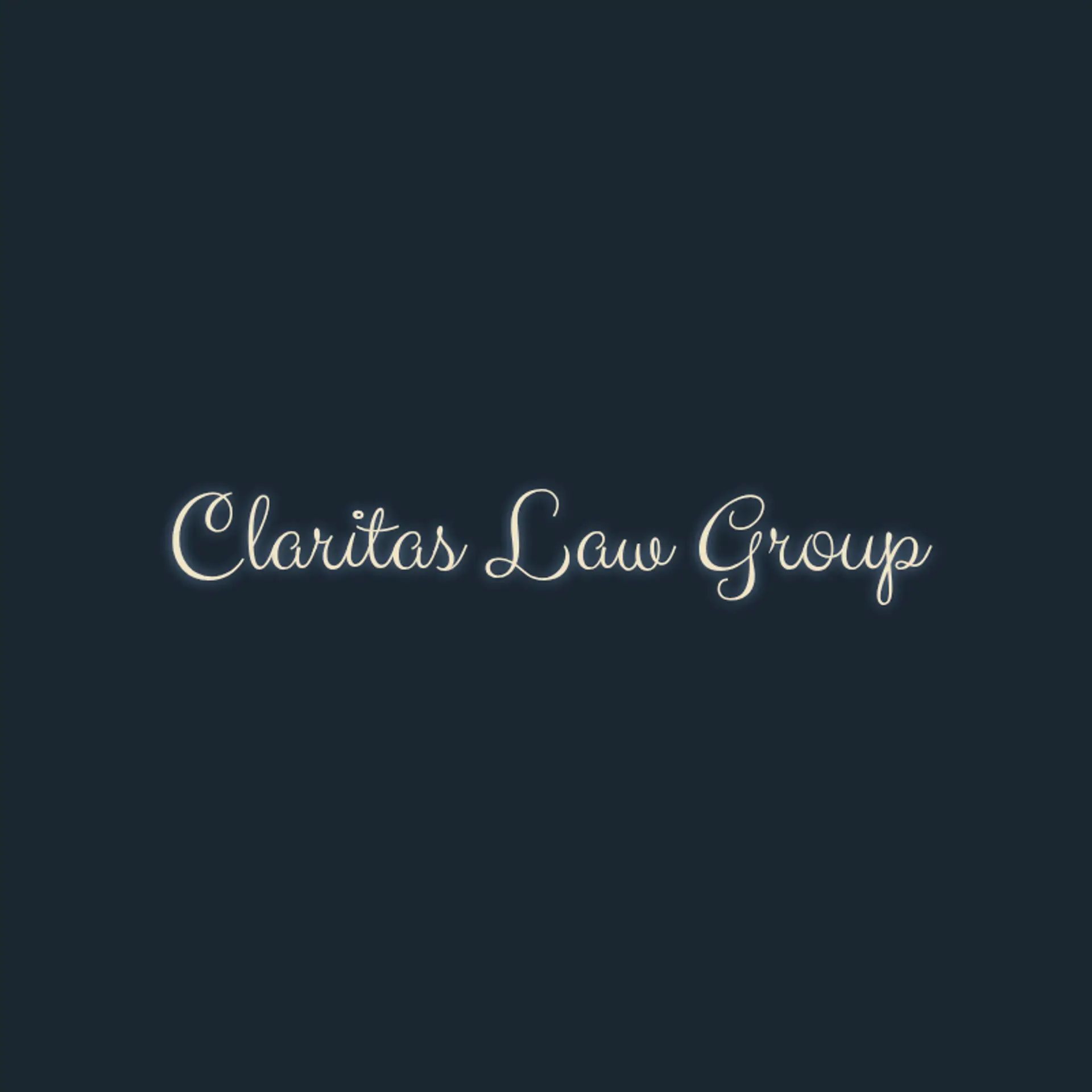Claritas Law Group logo for law office