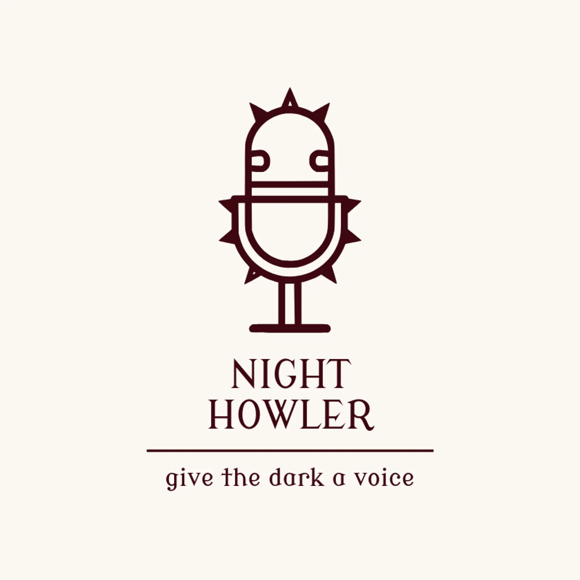 Night Howler logo for death metal
