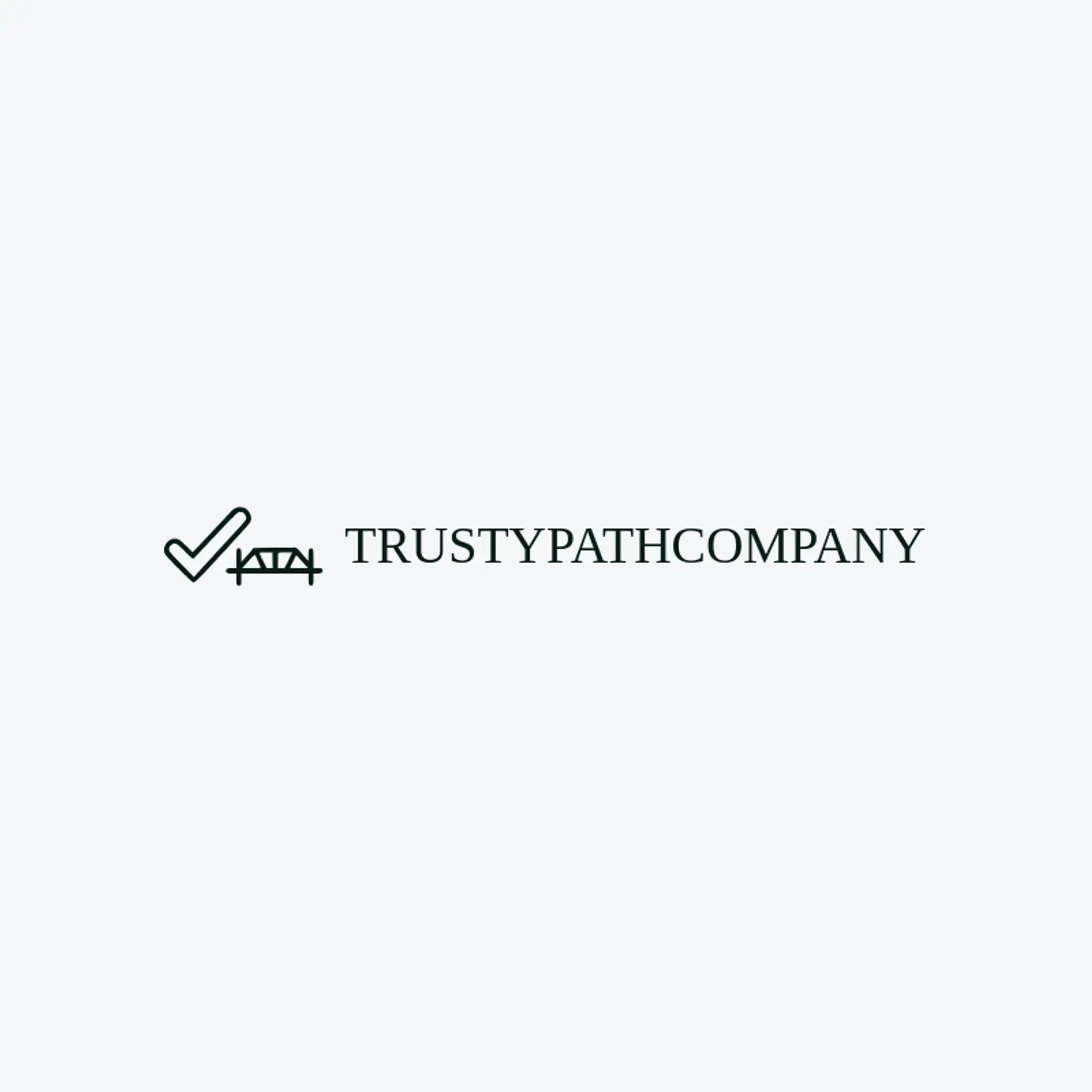 Trusty Path Company logo for check mark