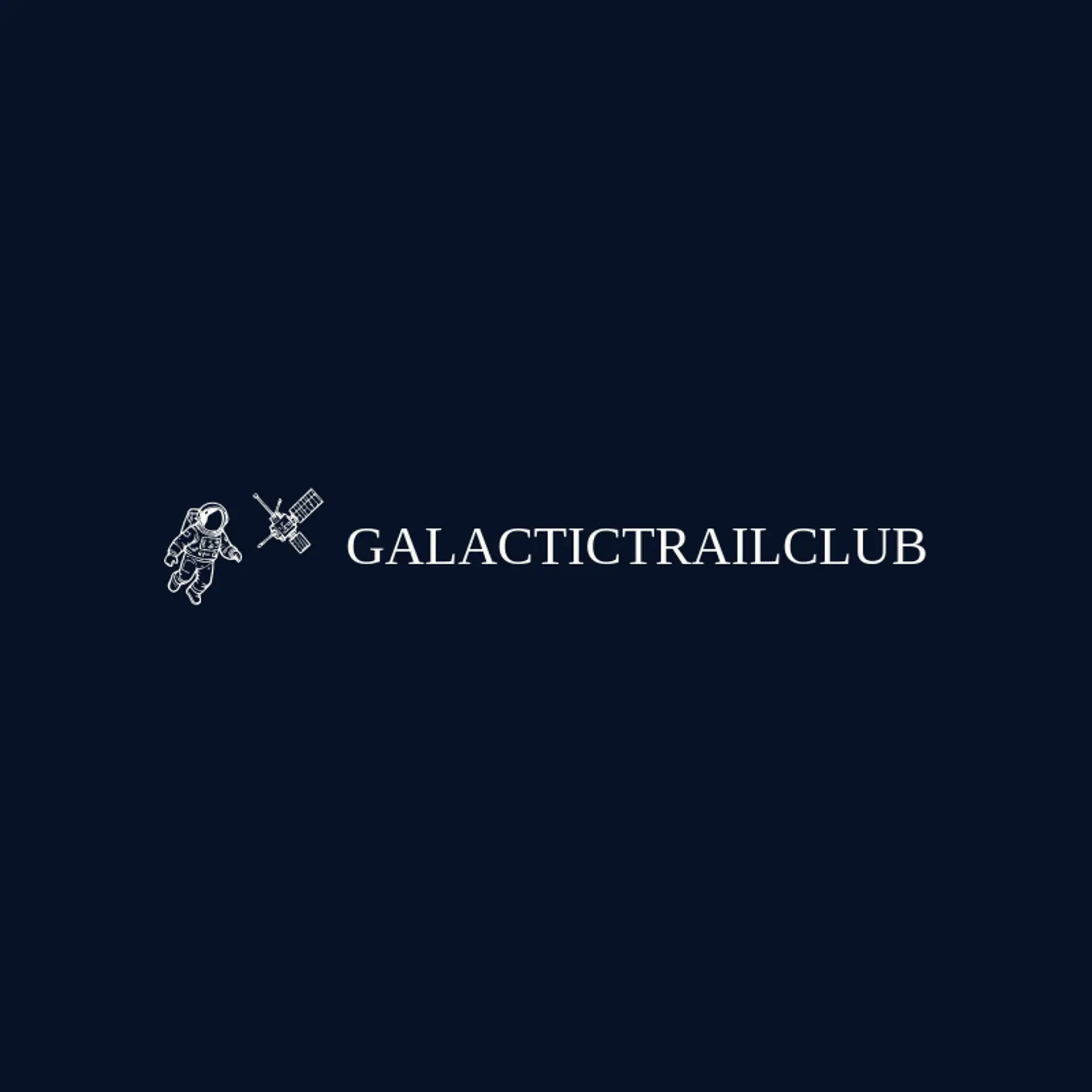 Galactic Trail Club logo for astronaut