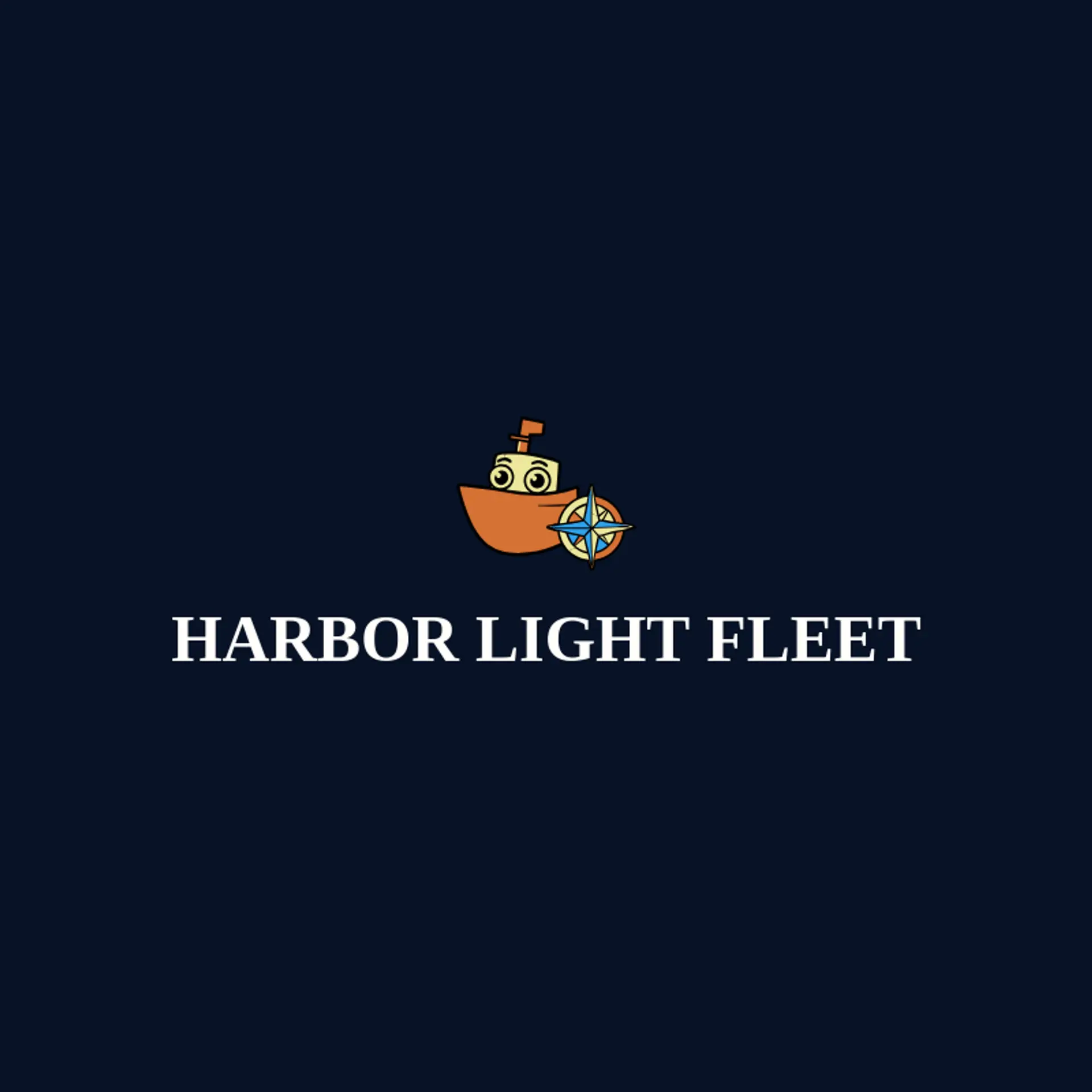 Harbor Light Fleet logo for ship