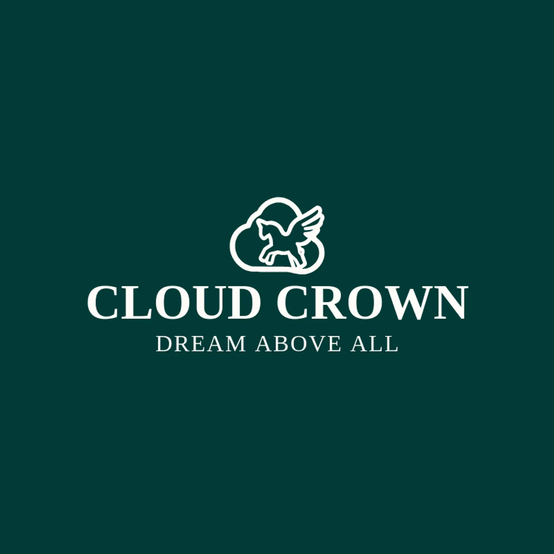 Cloud Crown logo for pegasus