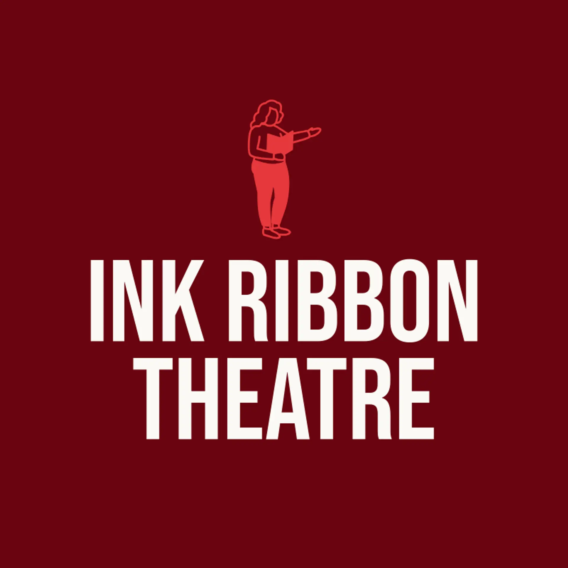 Ink Ribbon Theatre logo for playwright