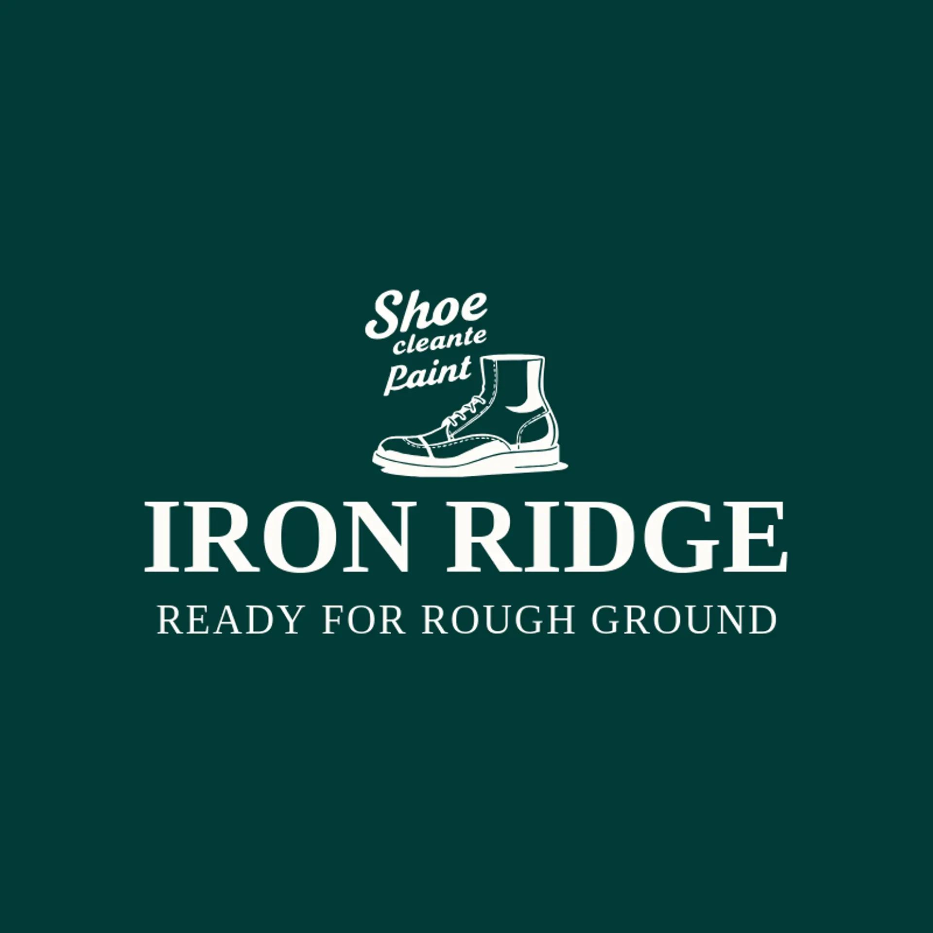 Iron Ridge logo for boot