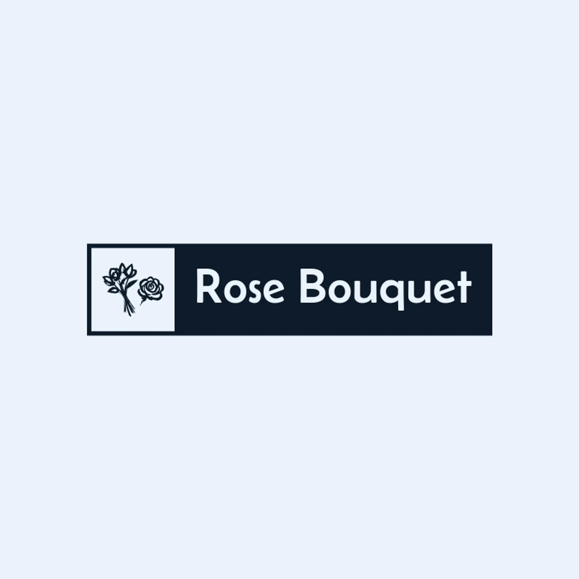 Rose Bouquet logo for rose