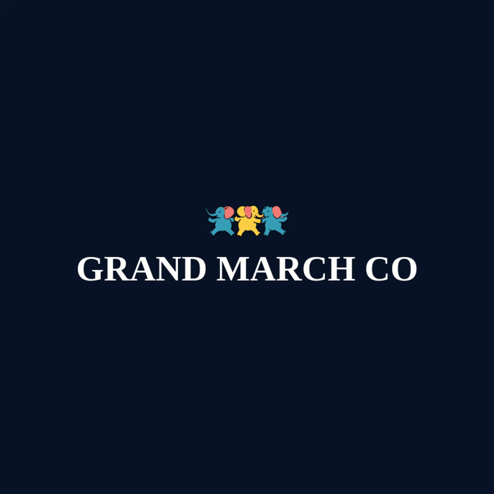 Grand March Co logo for parade