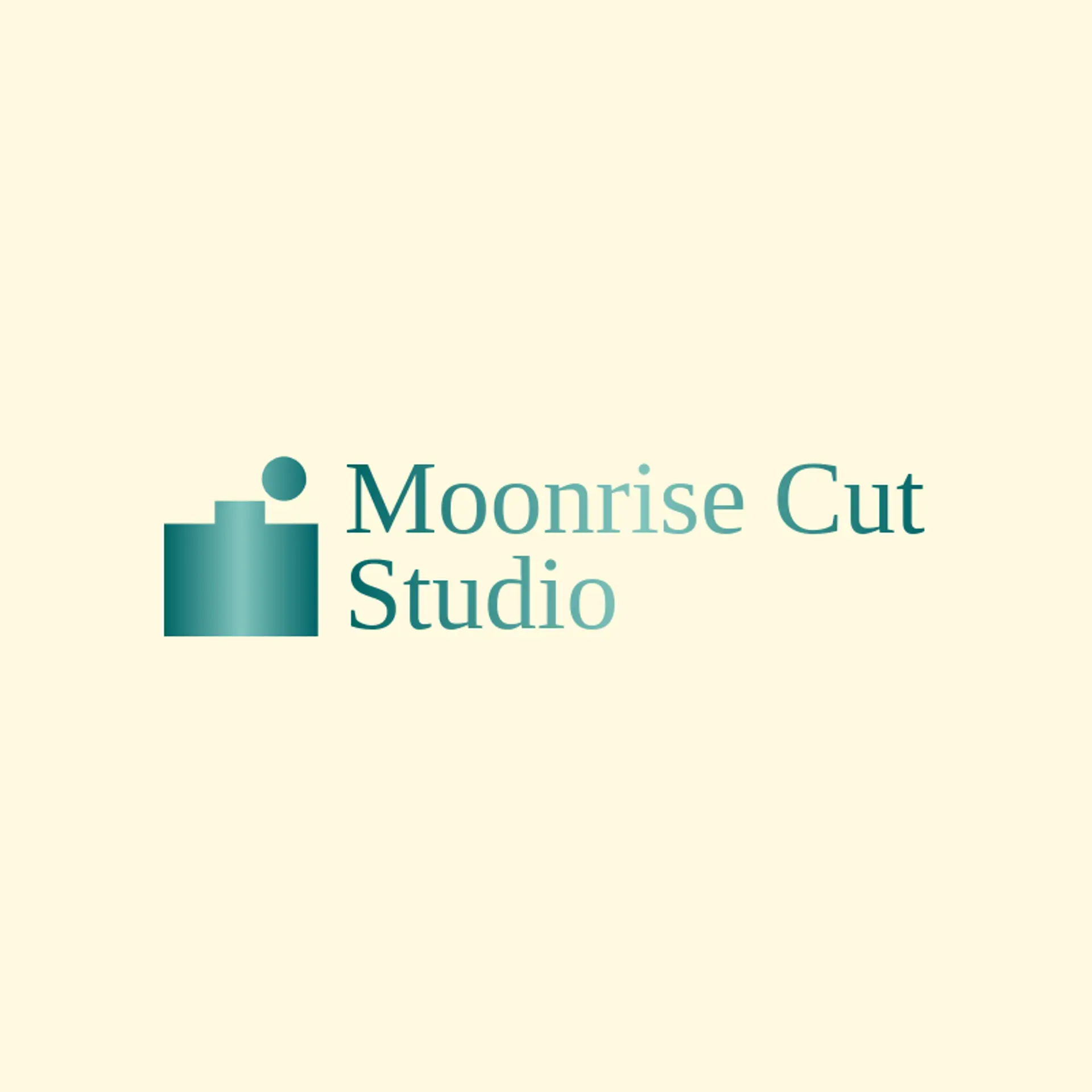Moonrise Cut Studio logo for movie studio