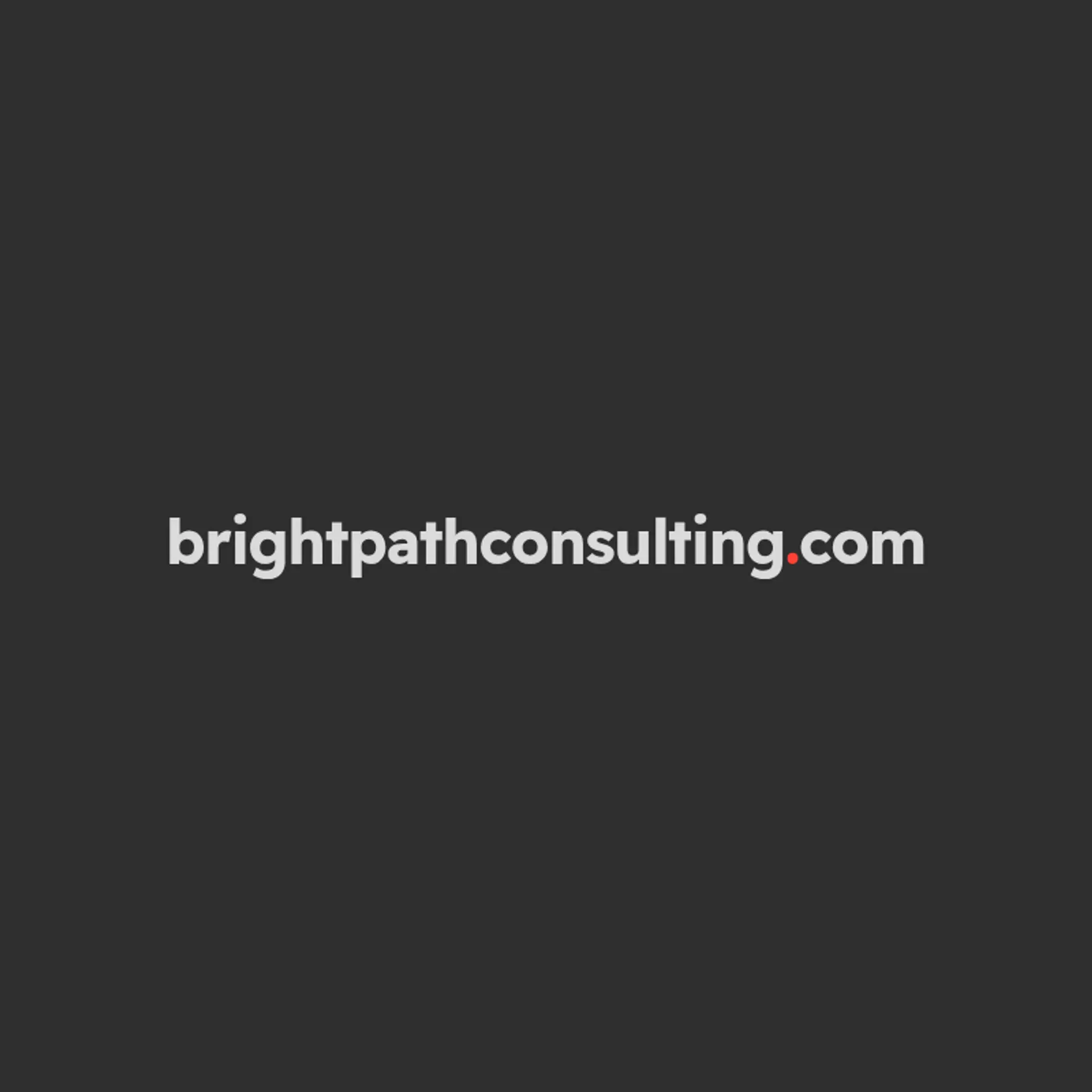 Bright Path Consulting logo for consulting firm