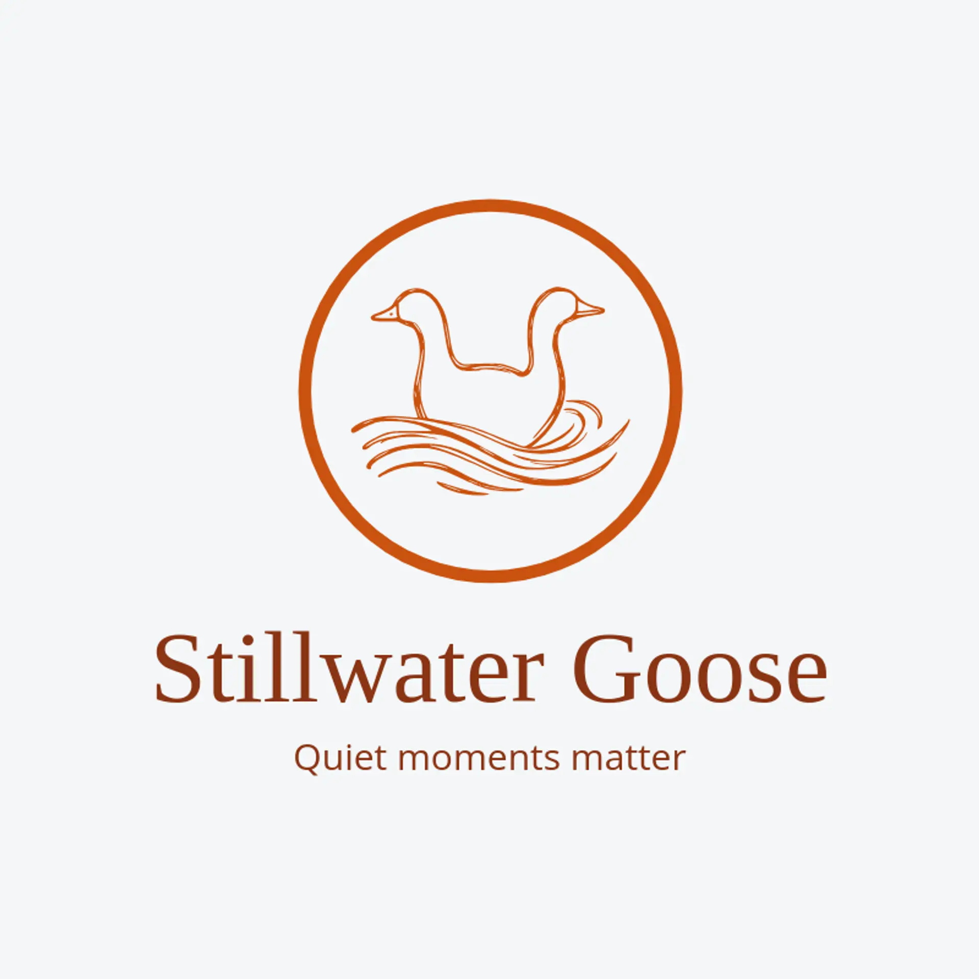 Stillwater Goose logo for goose