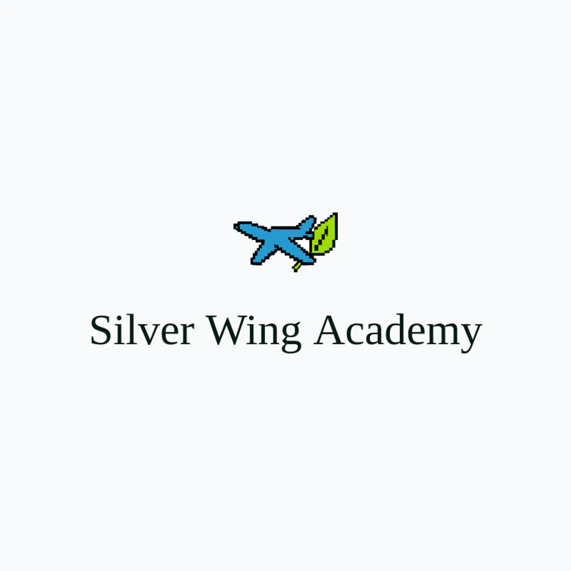 Silver Wing Academy logo for flight