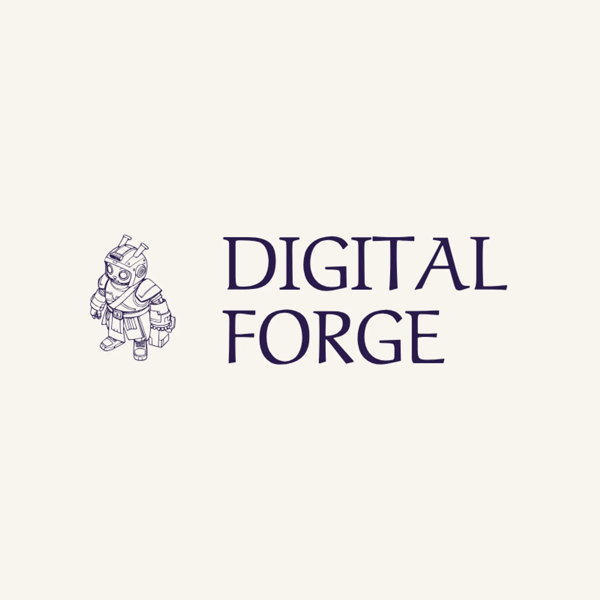 Digital Forge logo for cyborg