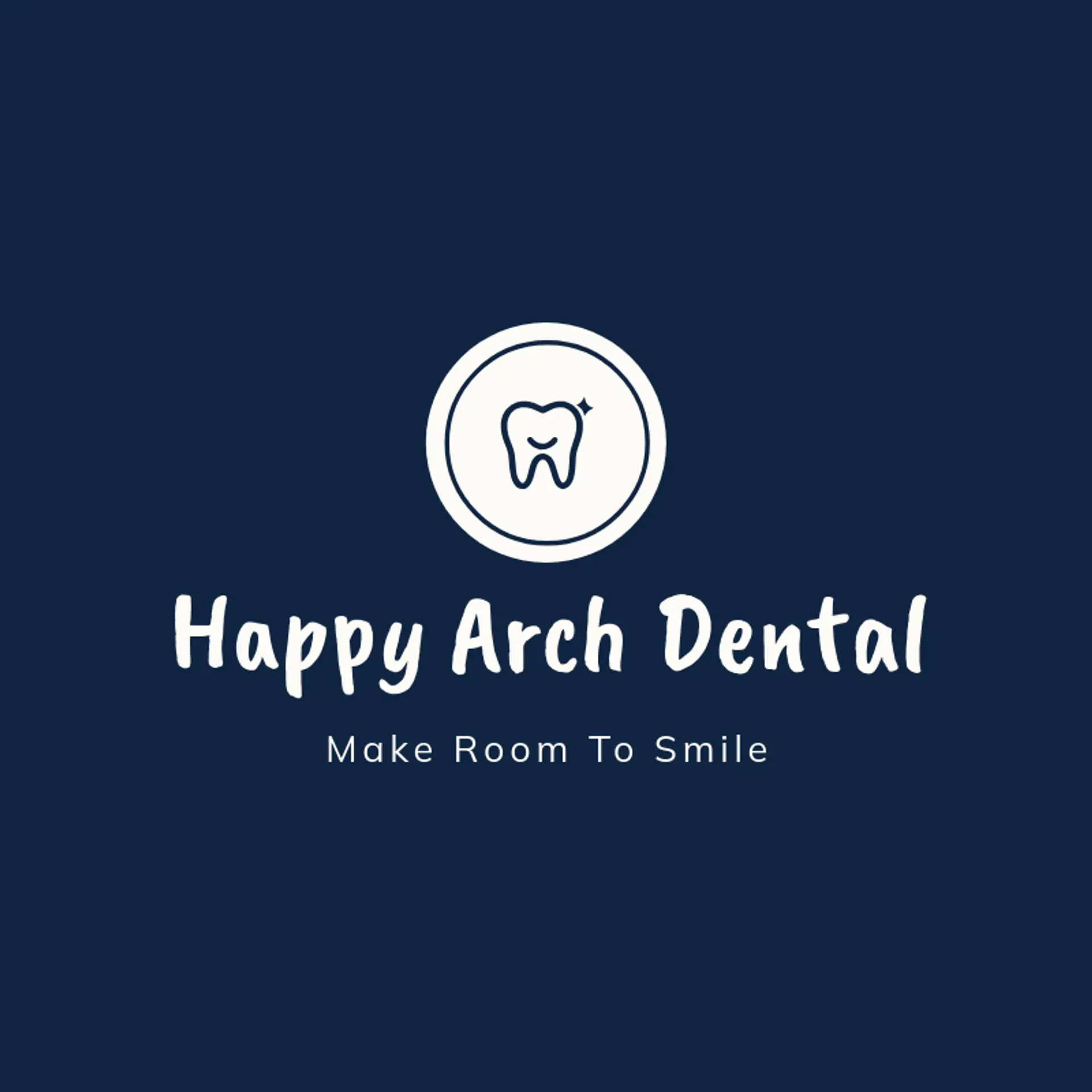 Happy Arch Dental logo for dental