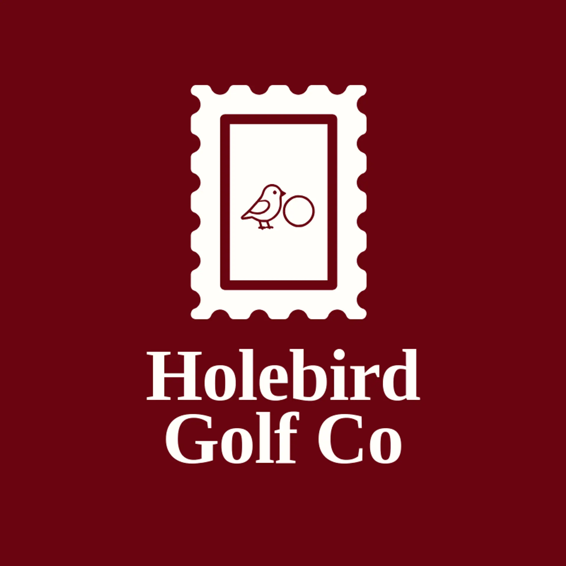 Holebird Golf Co logo for hole
