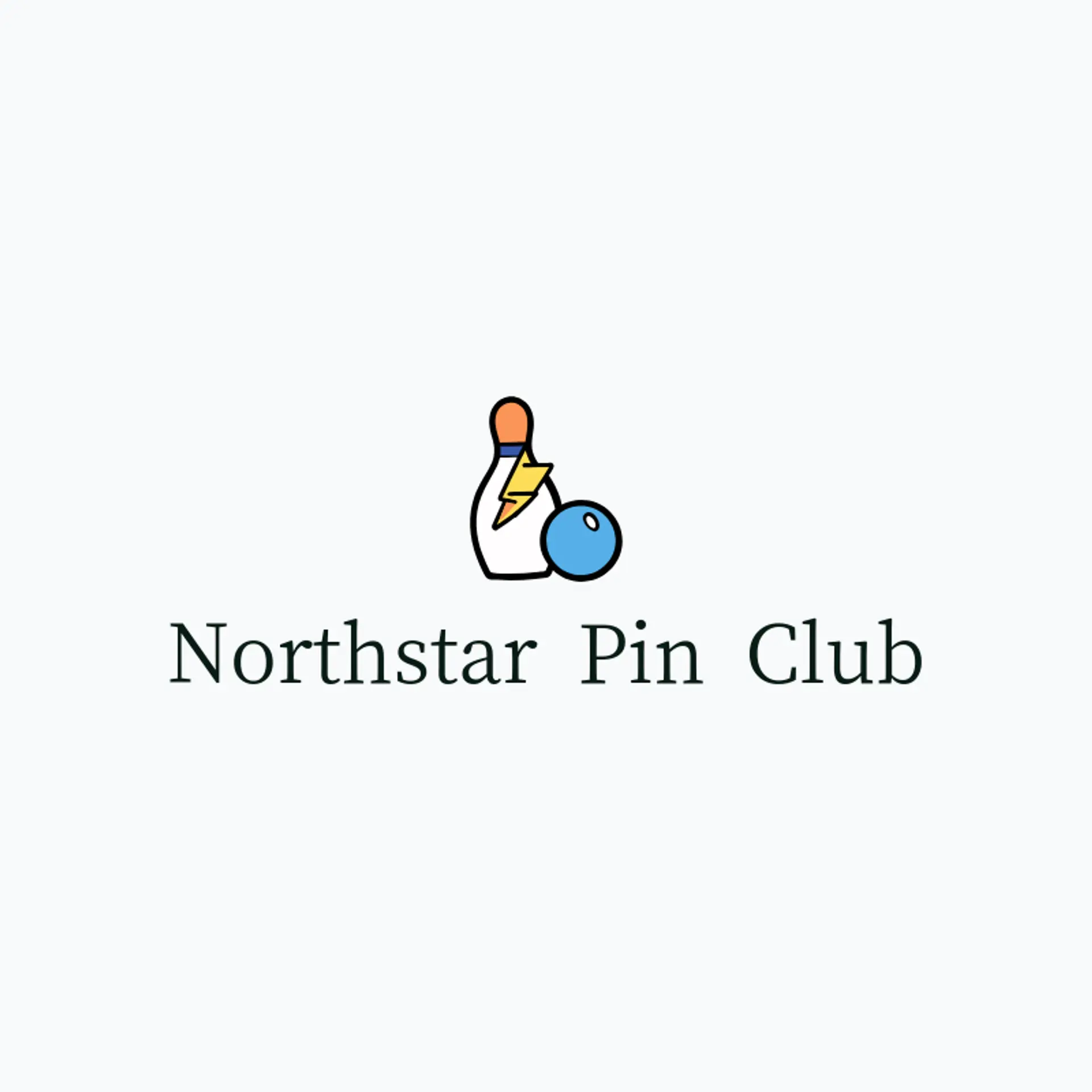 Northstar Pin Club logo for bowling