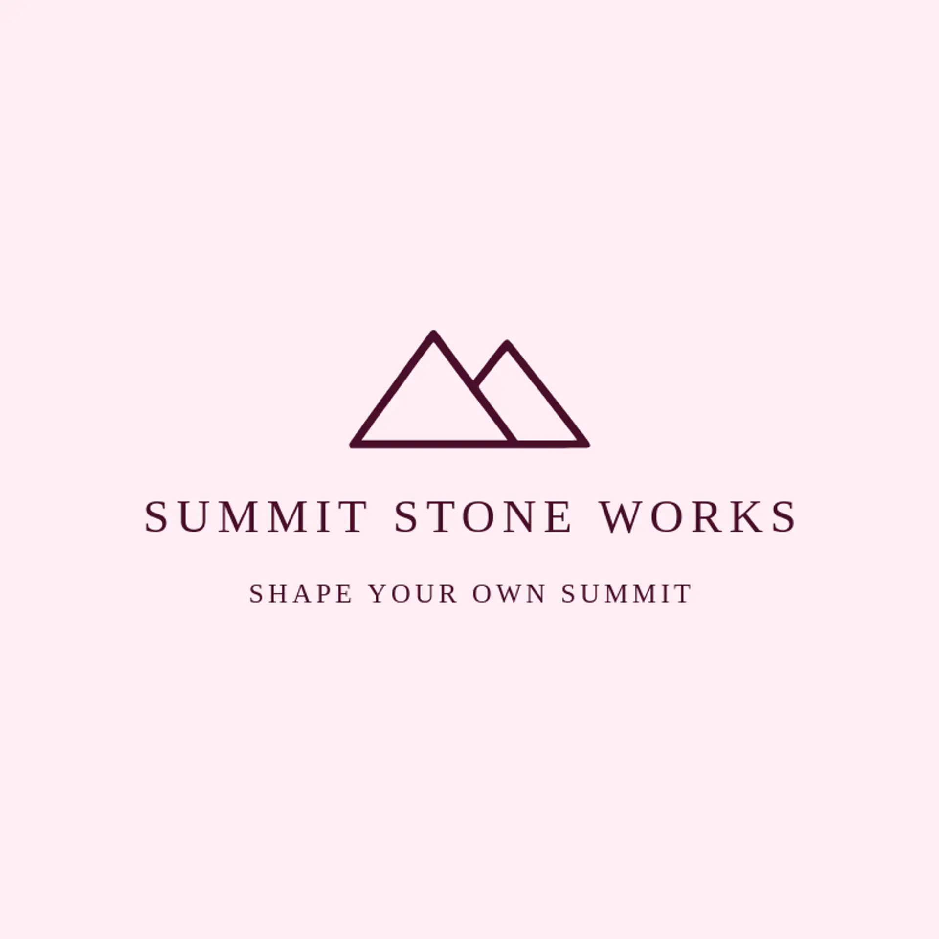 Summit Stone Works logo for pyramid