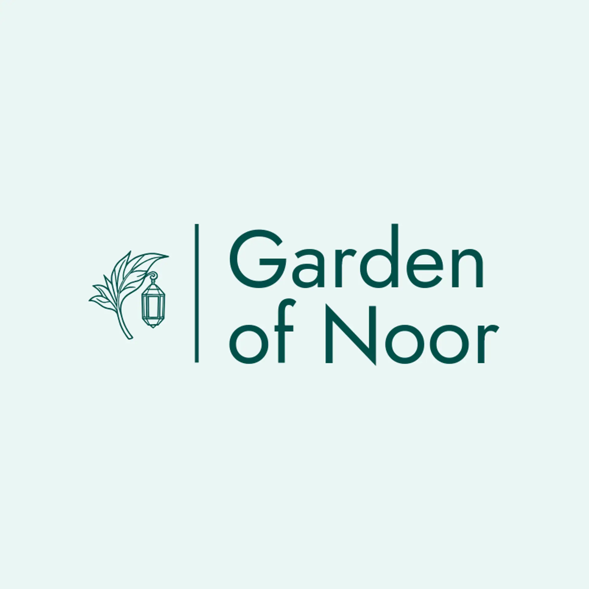 Garden of Noor logo for muslim
