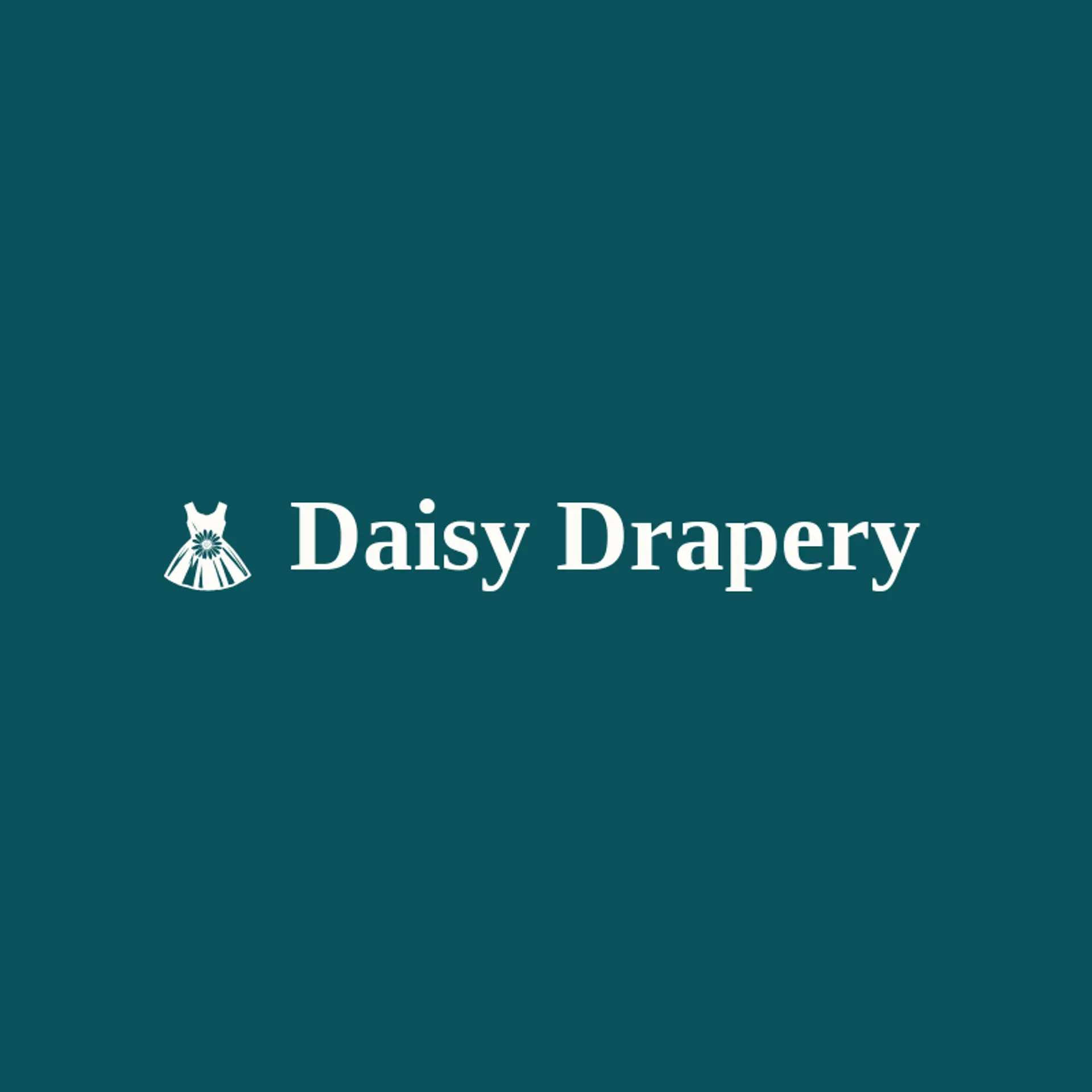 Daisy Drapery logo for clothing store