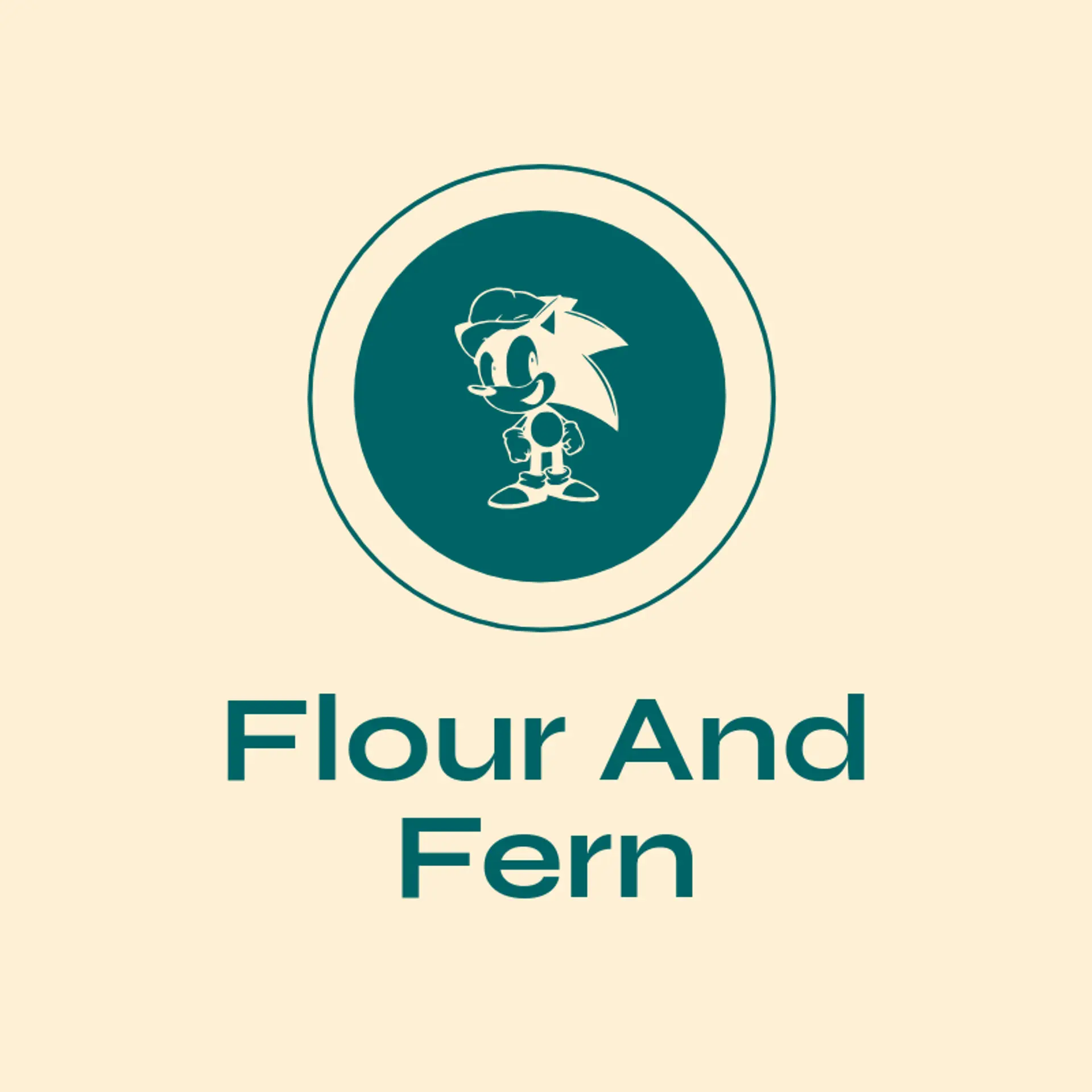 Flour and Fern logo for baker