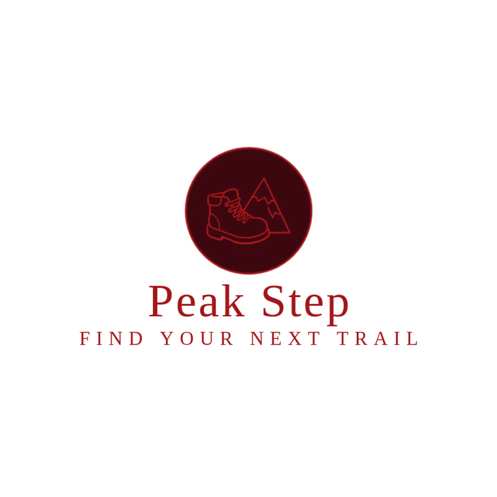Peak Step logo for shoe