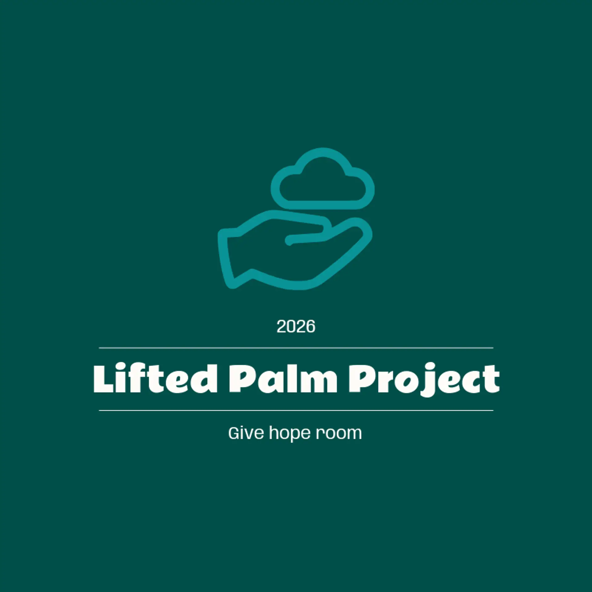 Lifted Palm Project logo for hand