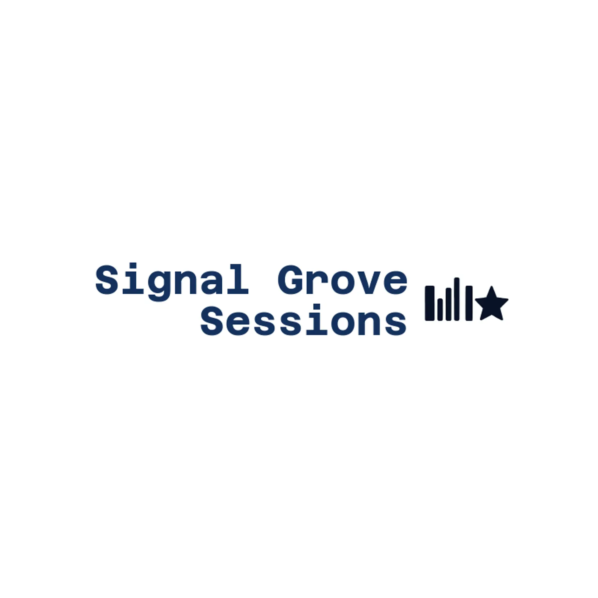 Signal Grove Sessions logo for bass