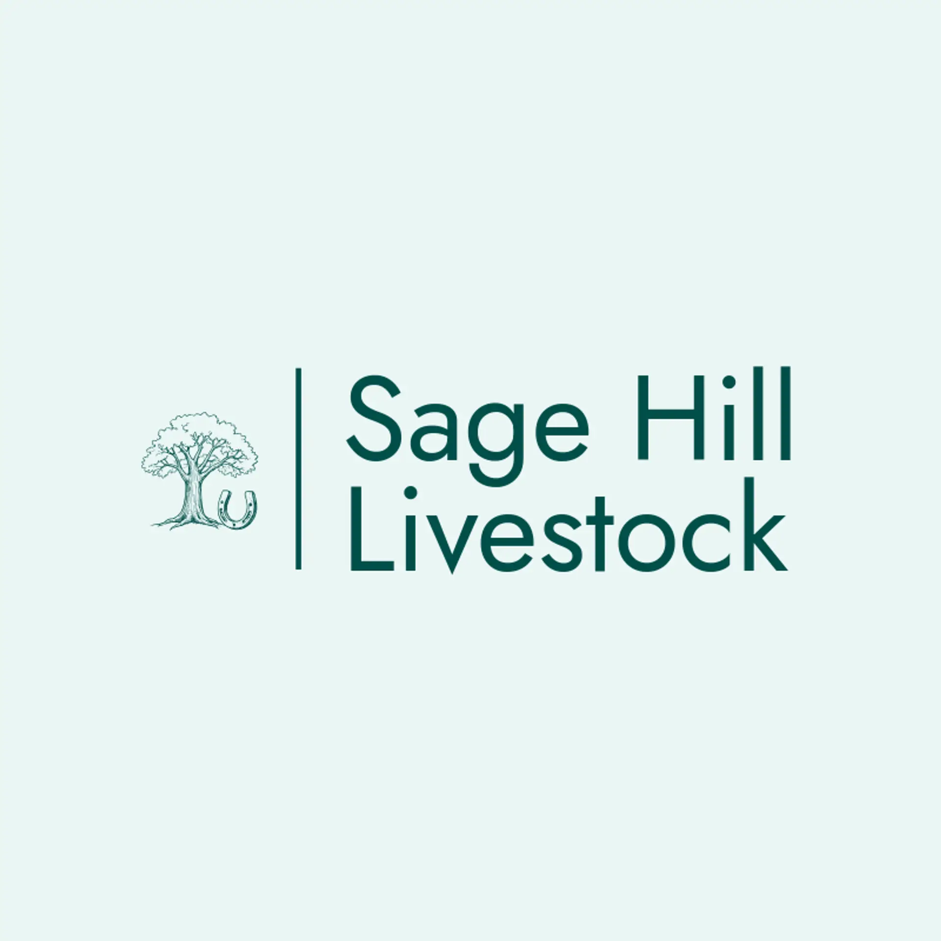 Sage Hill Livestock logo for ranch
