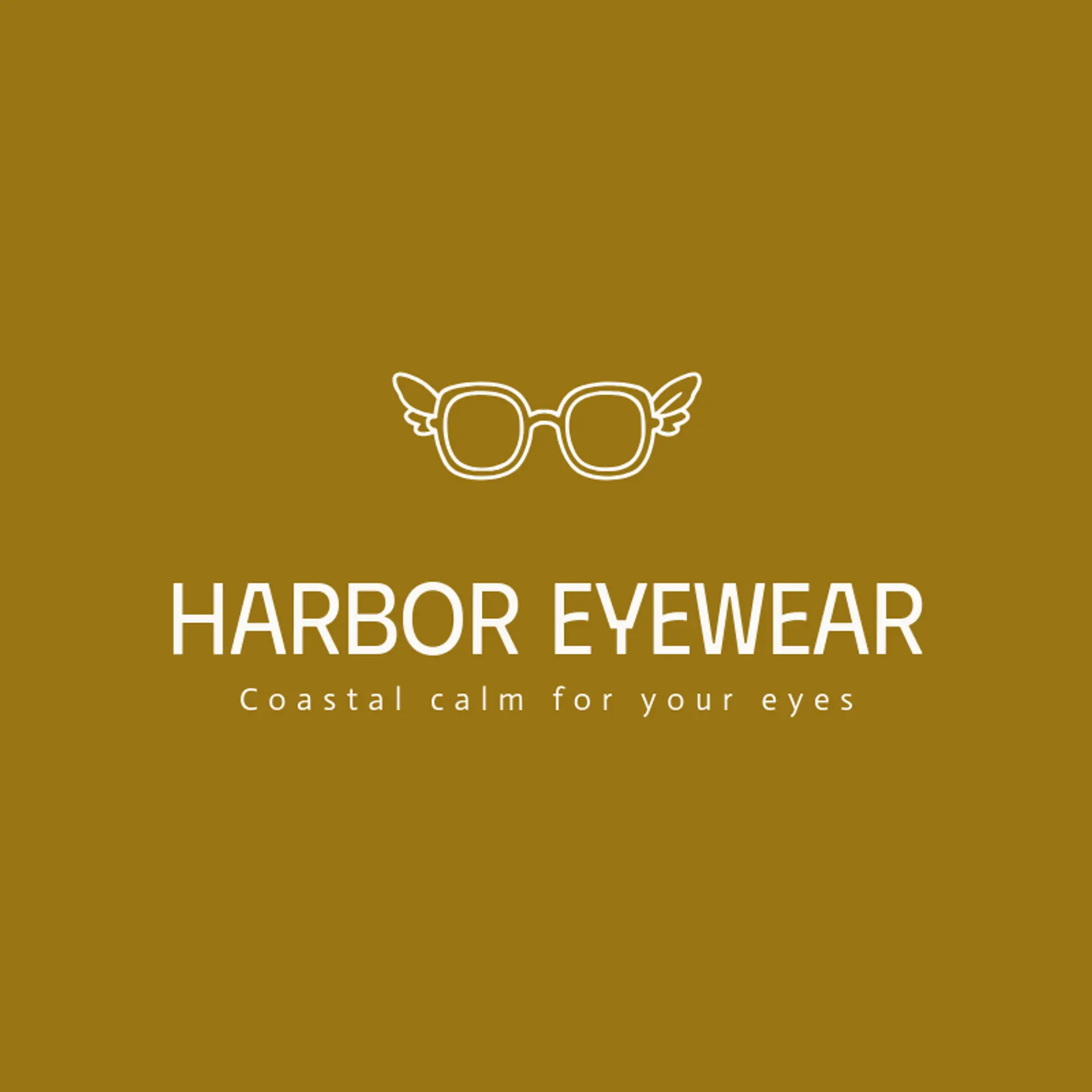 Harbor Eyewear logo for glasses
