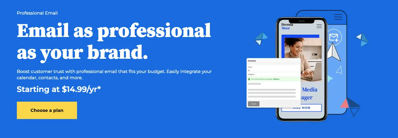 Bluehost business email