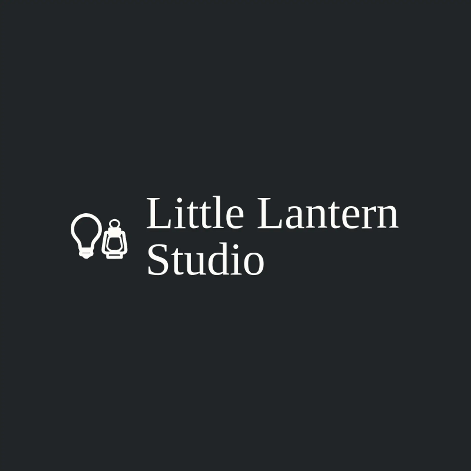 Little Lantern Studio logo for lightbulb