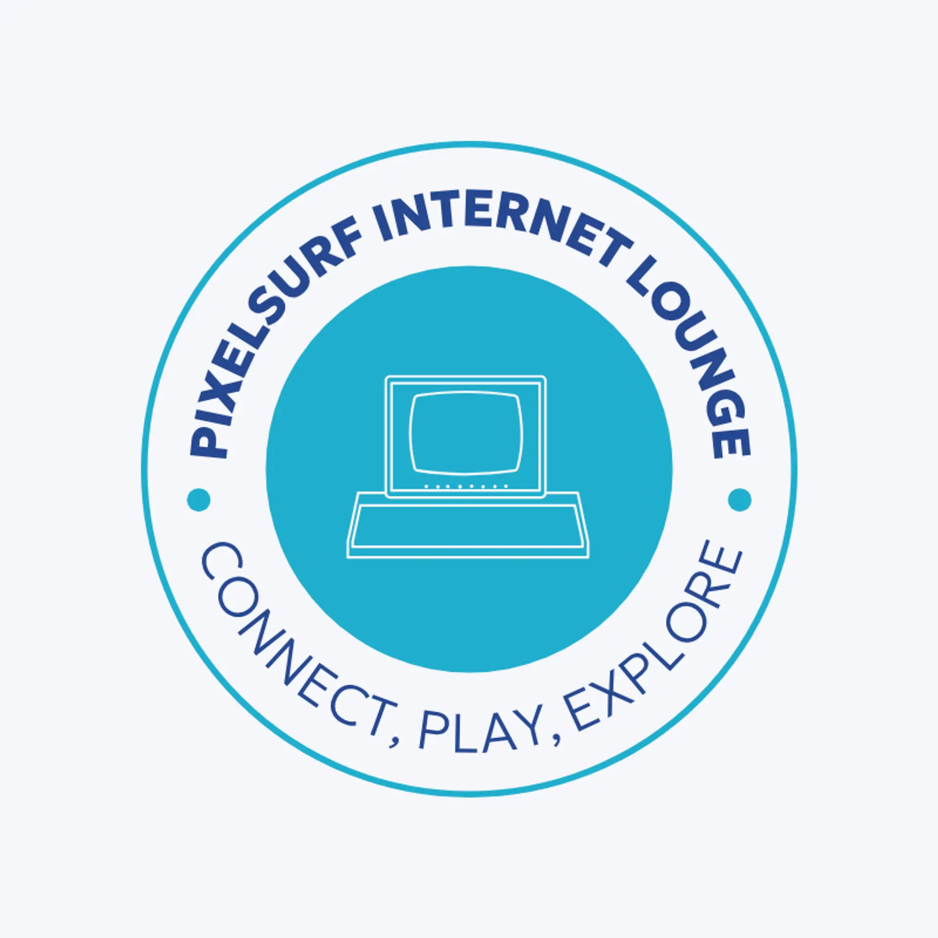 CyberCoral Lounge logo for internet cafe