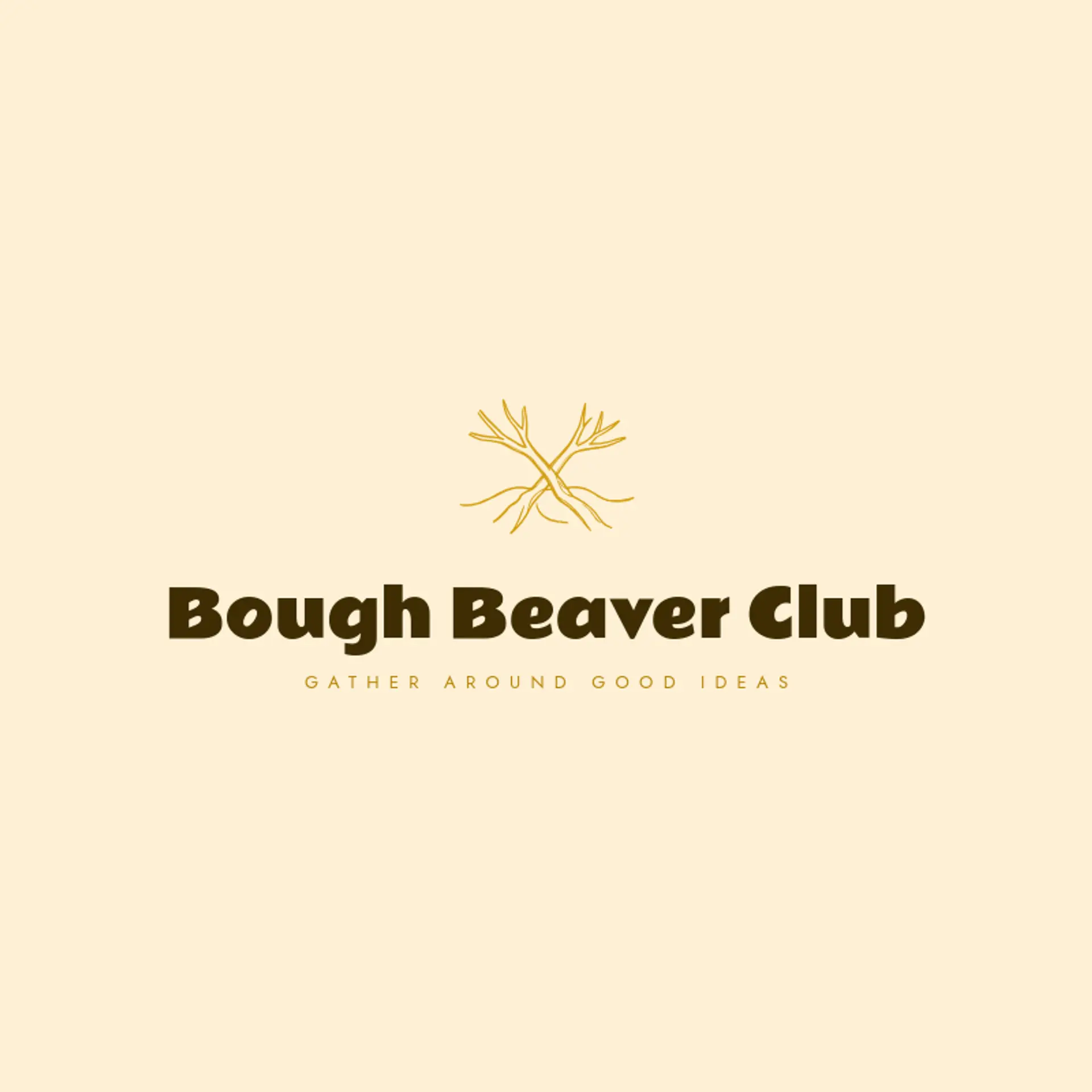 Bough Beaver Club logo for beaver