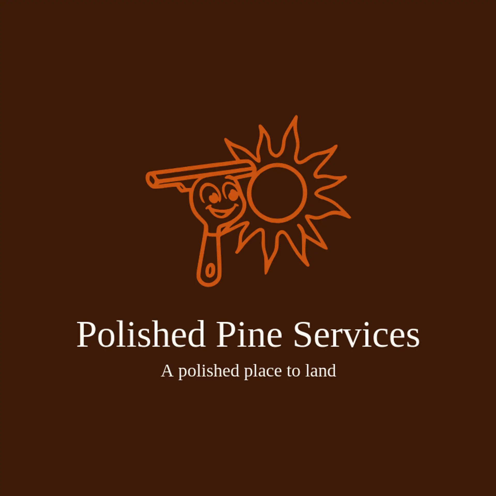 Polished Pine Services logo for housekeeping