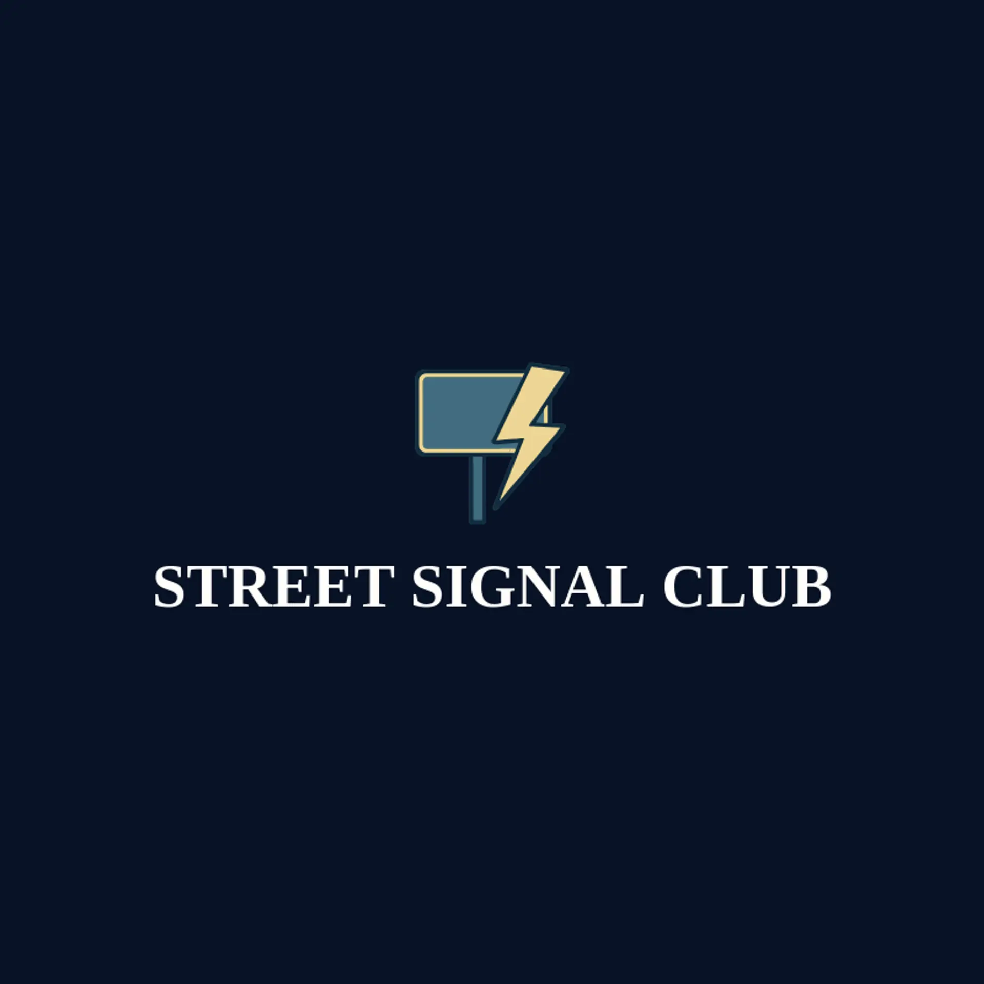 Street Signal Club logo for street