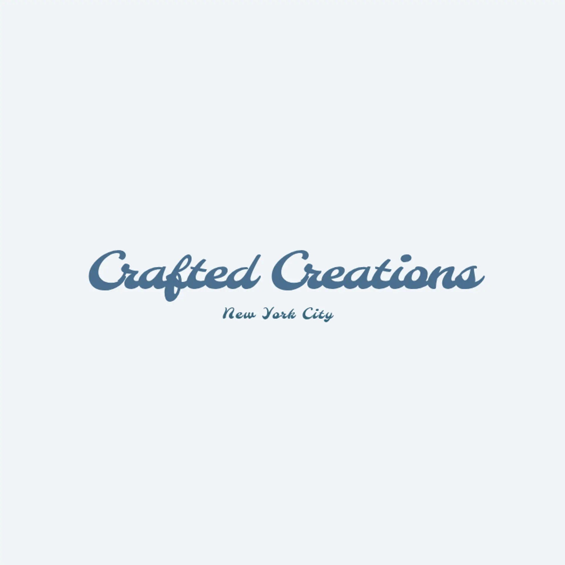 Crafted Creations logo for construction designer