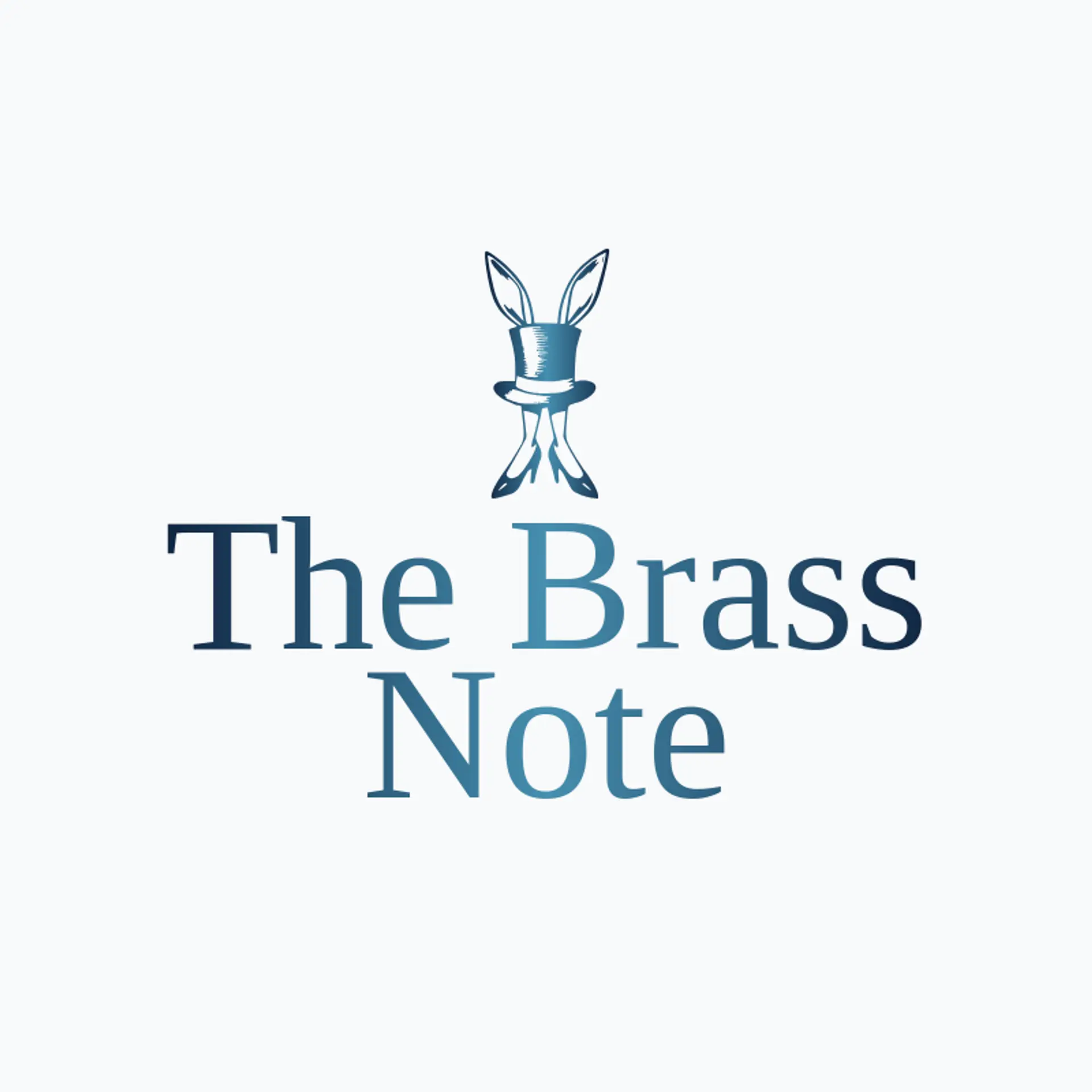 The Brass Note logo for cabaret