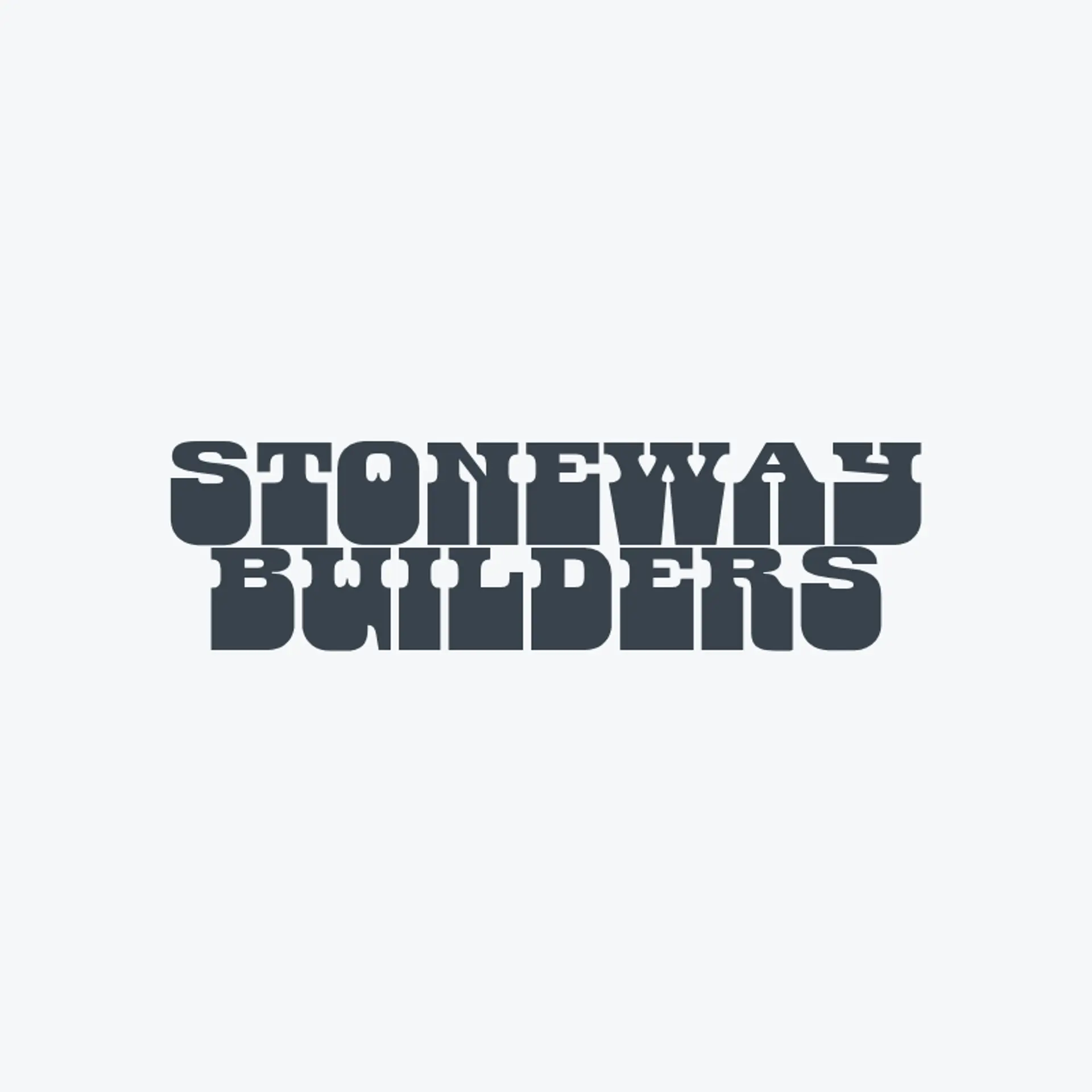 Stoneway Builders logo for general construction