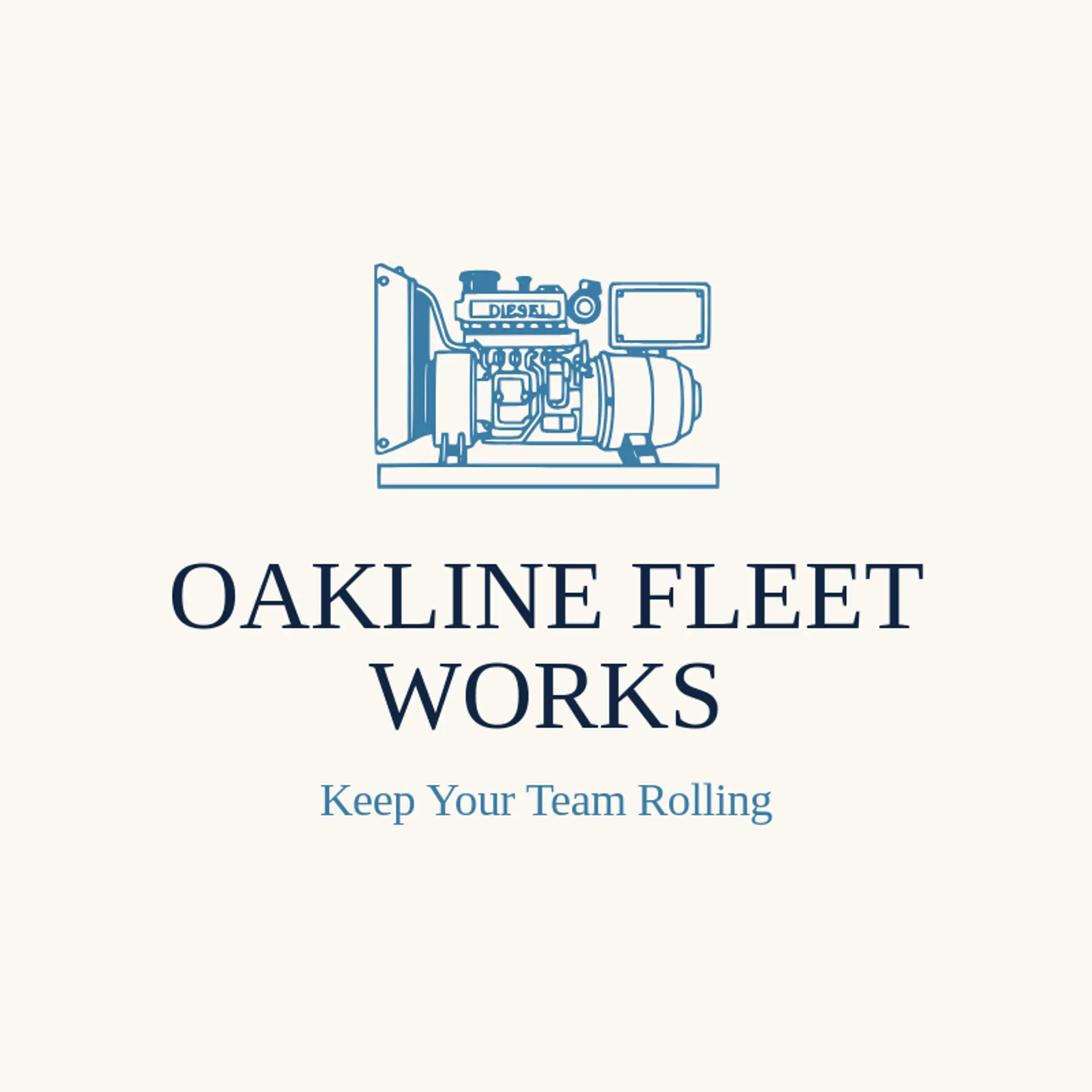 Oakline Fleet Works logo for diesel