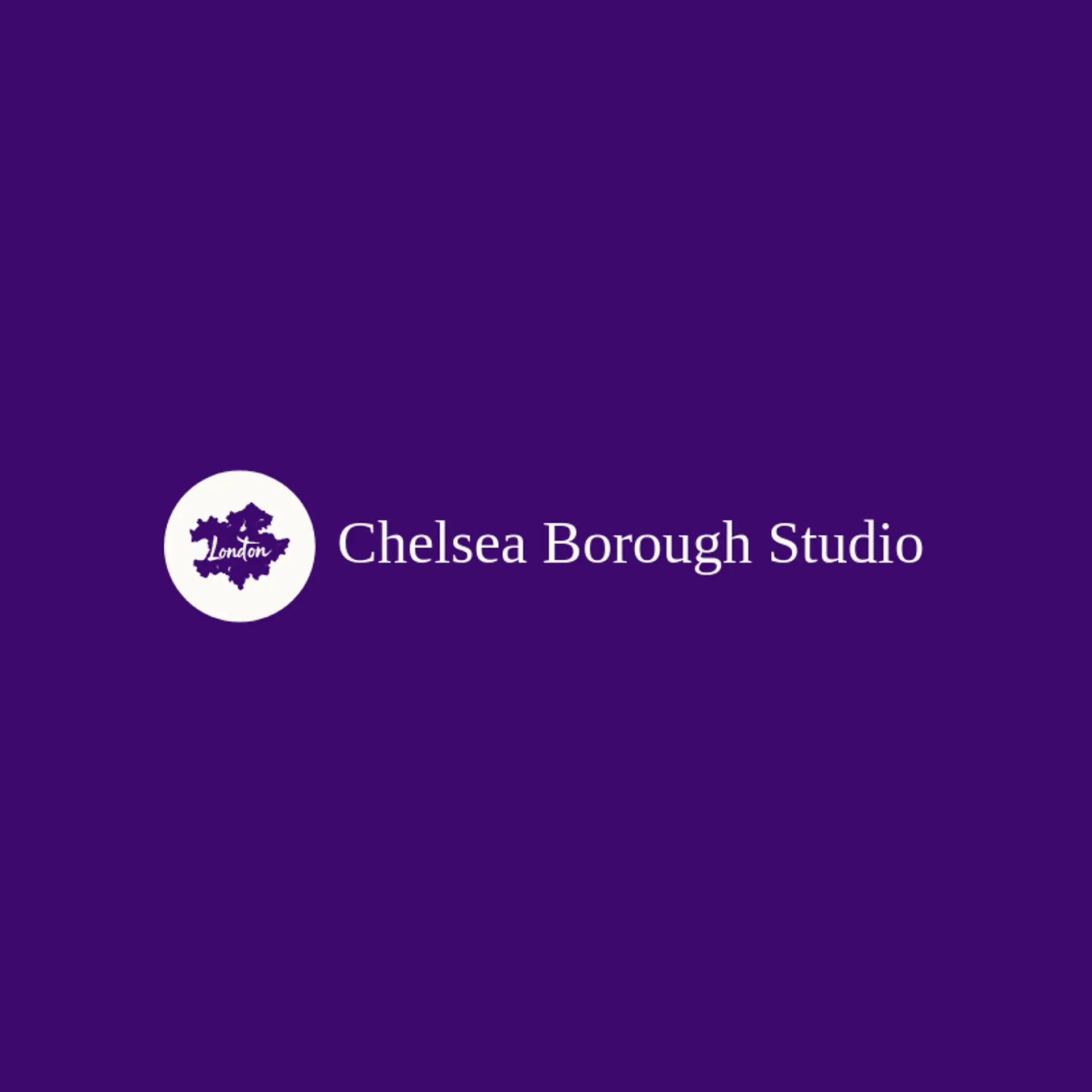 Chelsea Borough Studio logo for london