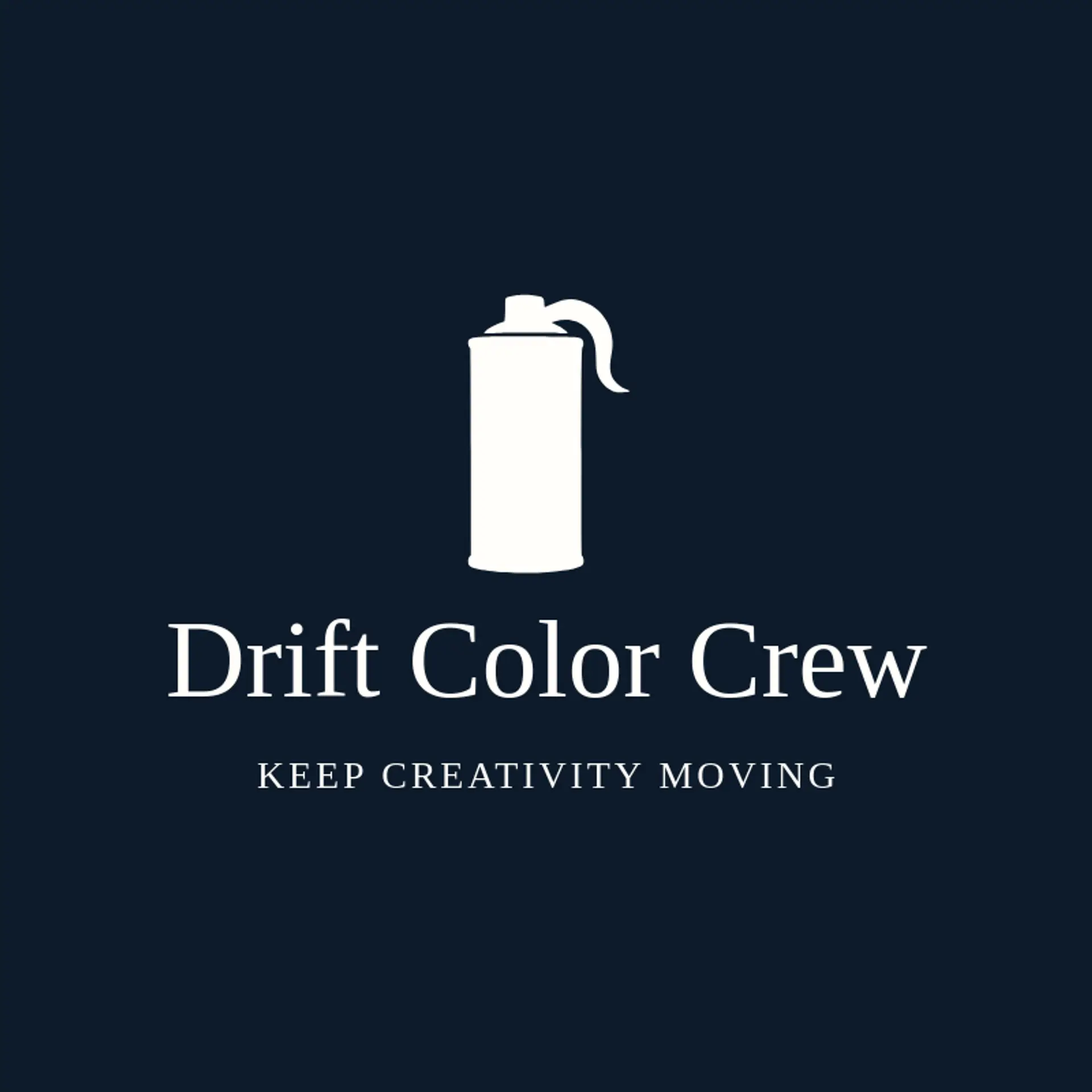 Drift Color Crew logo for spray paint
