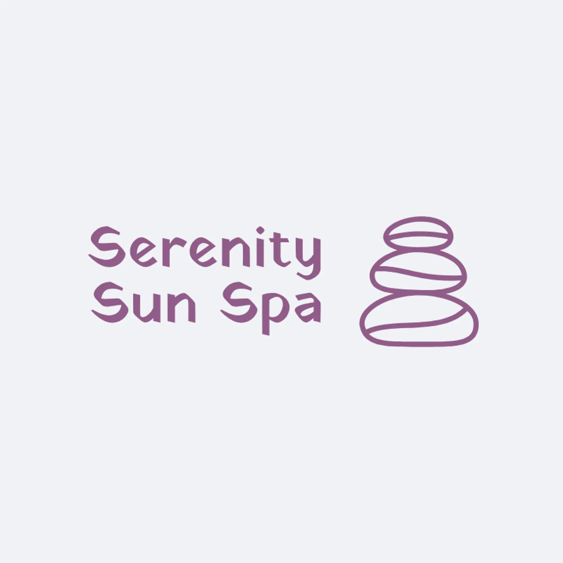 Luxe Serenity Salon & Spa logo for salon and spa