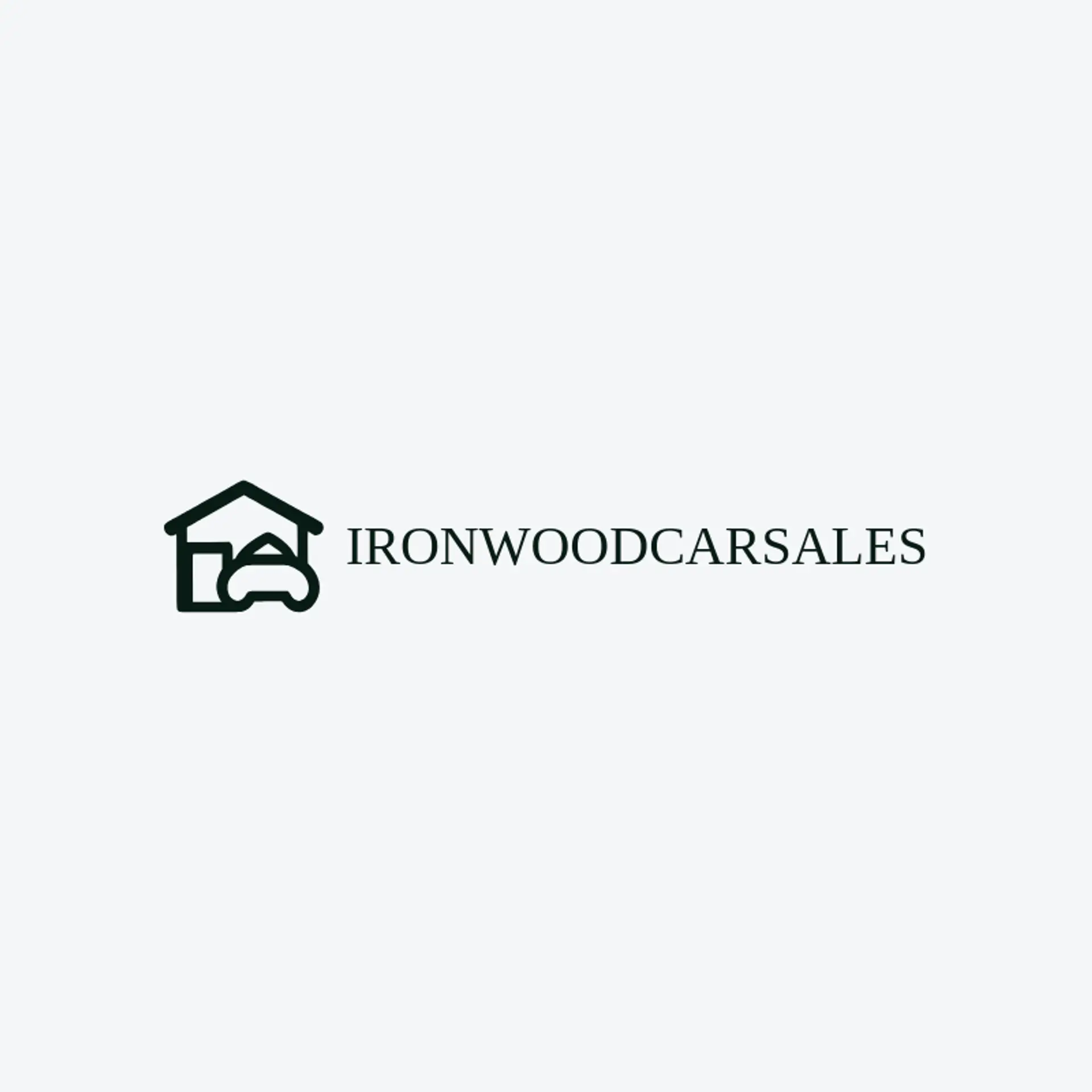 Ironwood Car Sales logo for car dealership